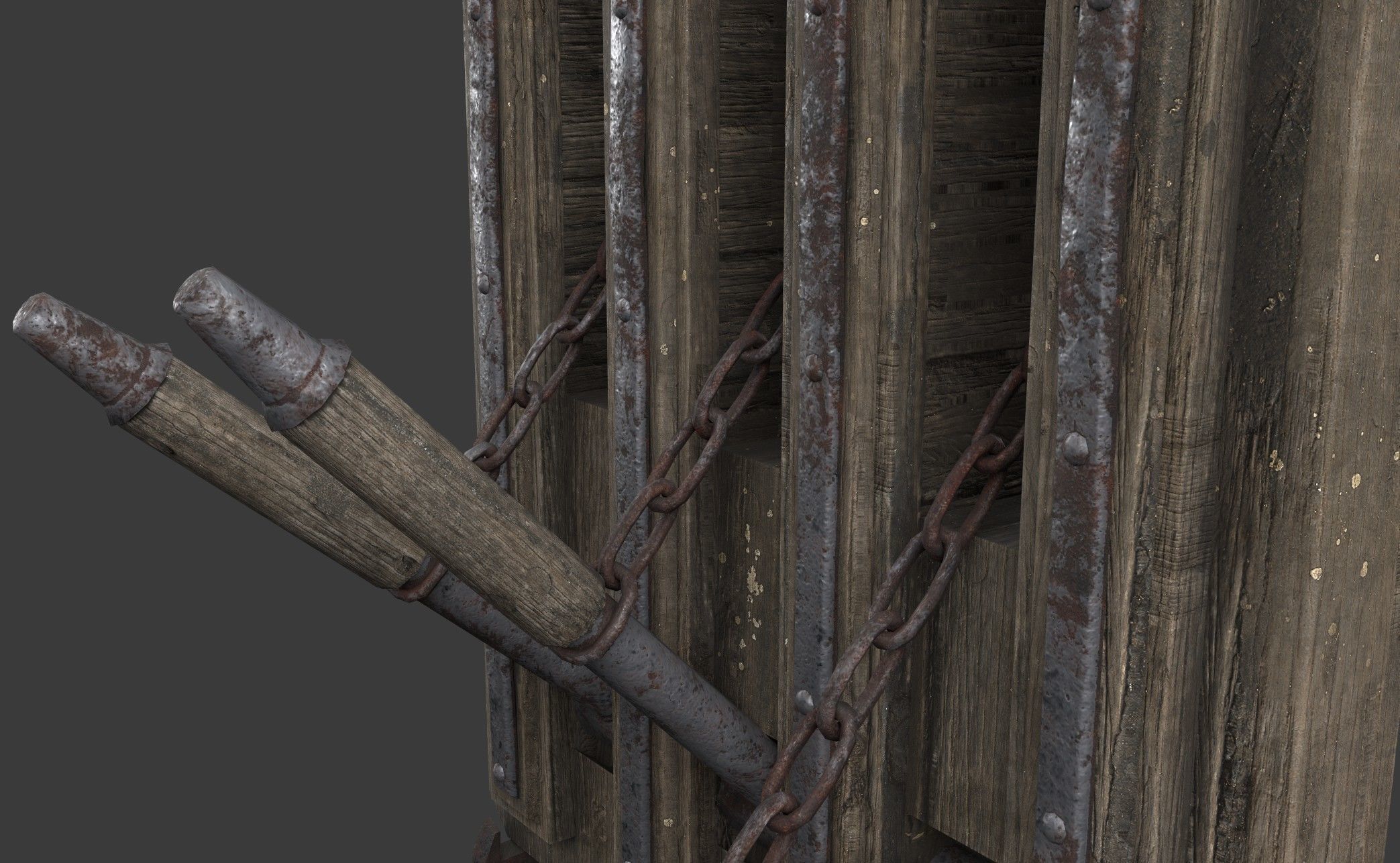 Door Opener Low-poly 3D model_4