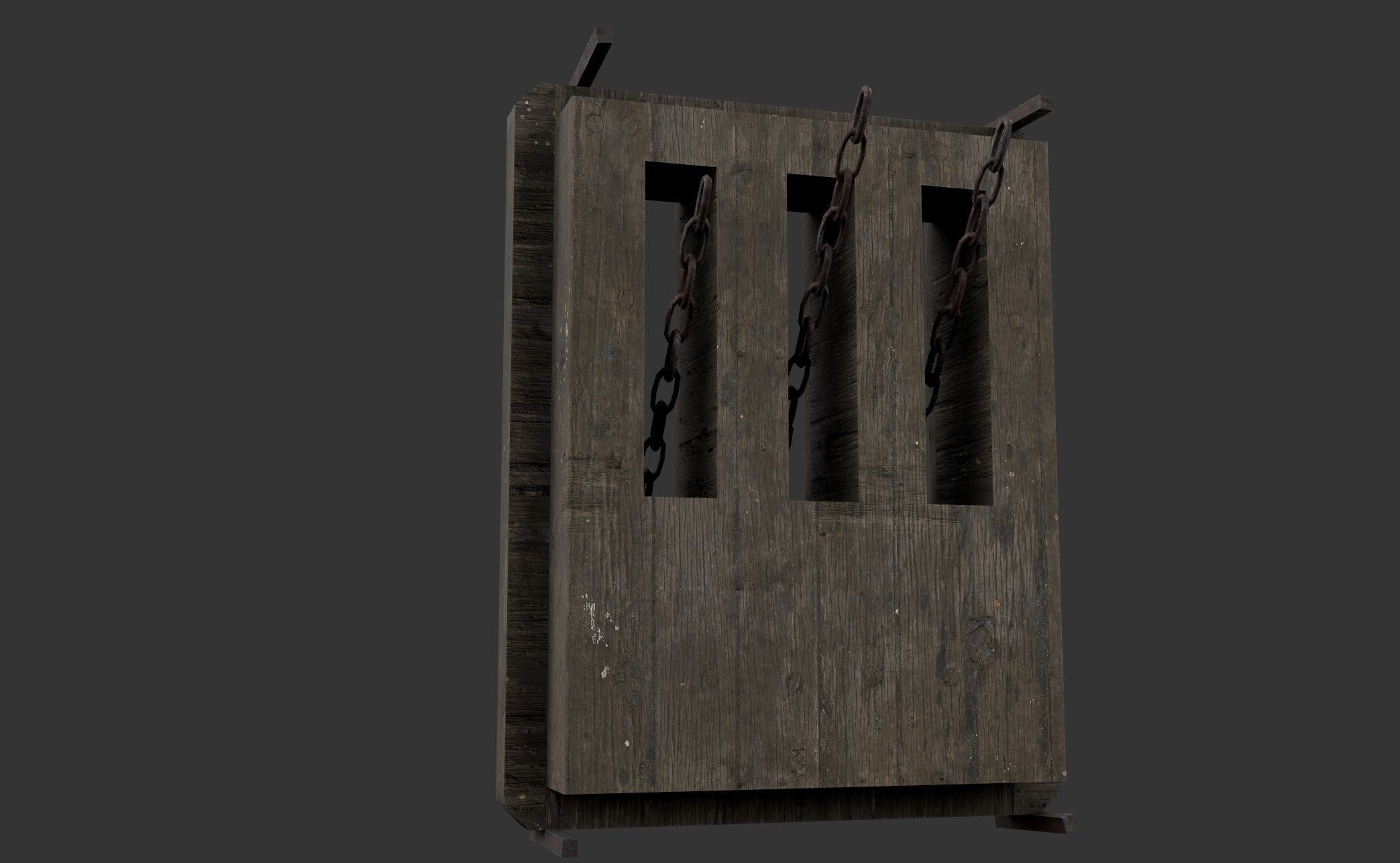 Door Opener Low-poly 3D model_3