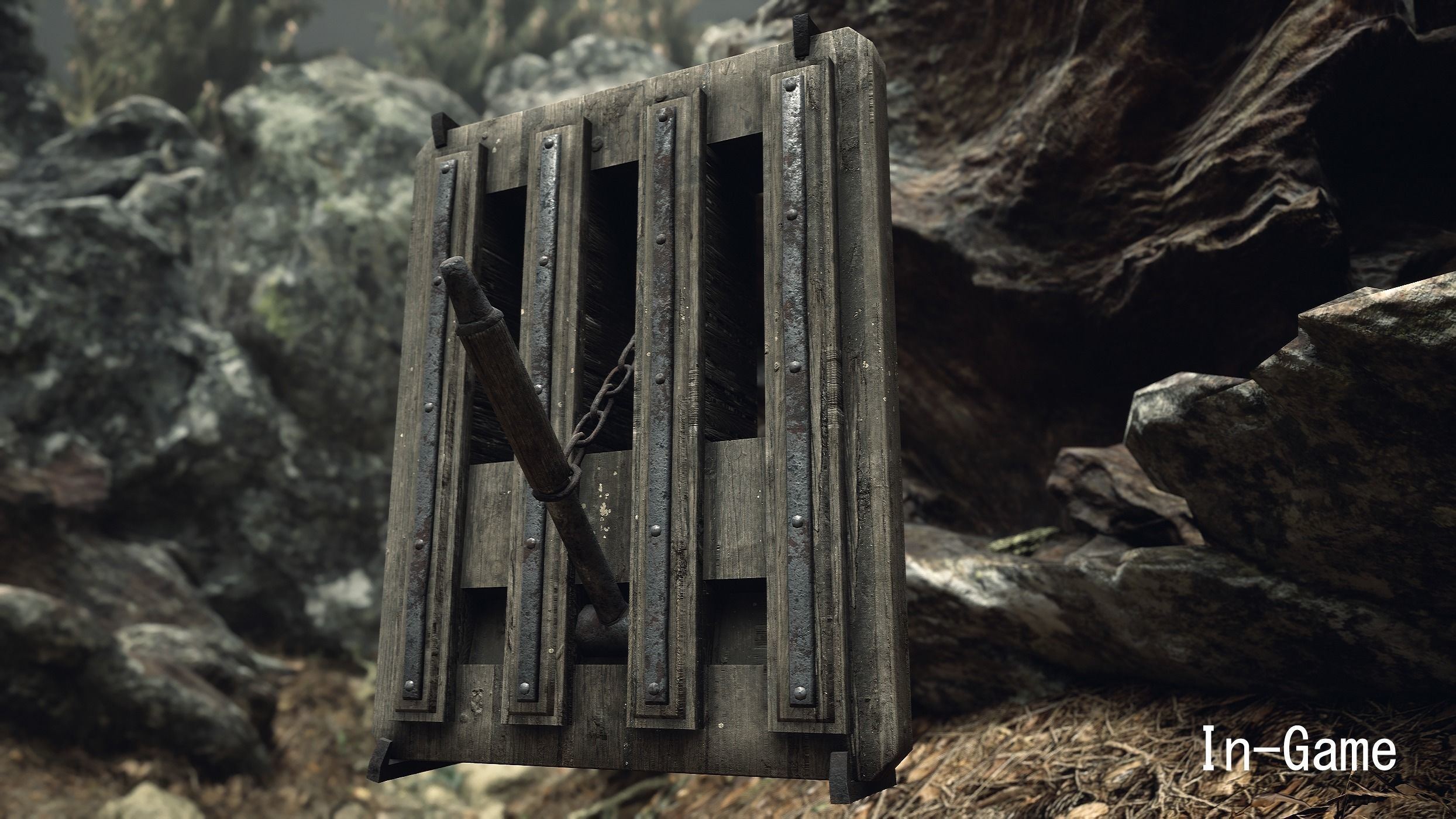 Door Opener Low-poly 3D model_16