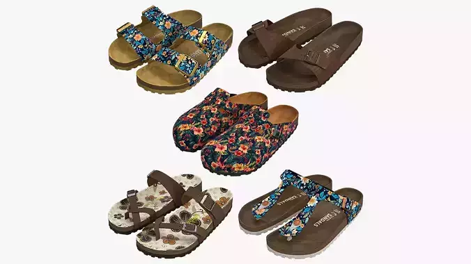Pattern Sandals Collection 