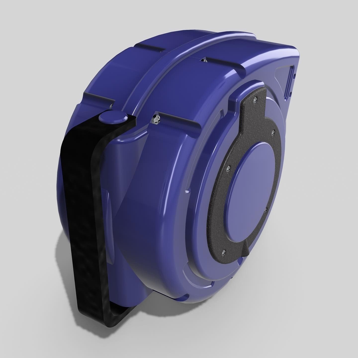 Diorama Retractable Air Hose Reel 3D print model_7