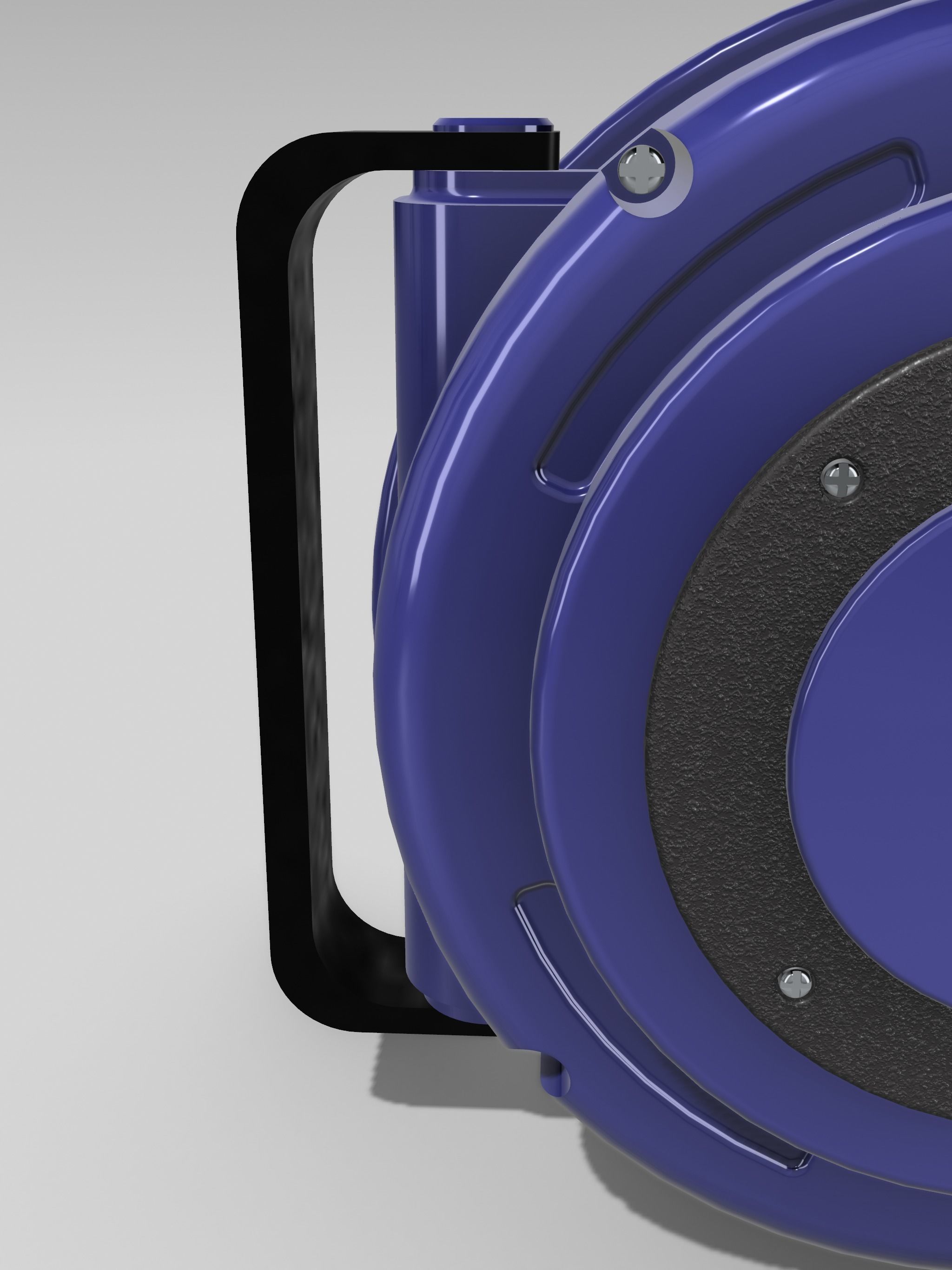 Diorama Retractable Air Hose Reel 3D print model_15