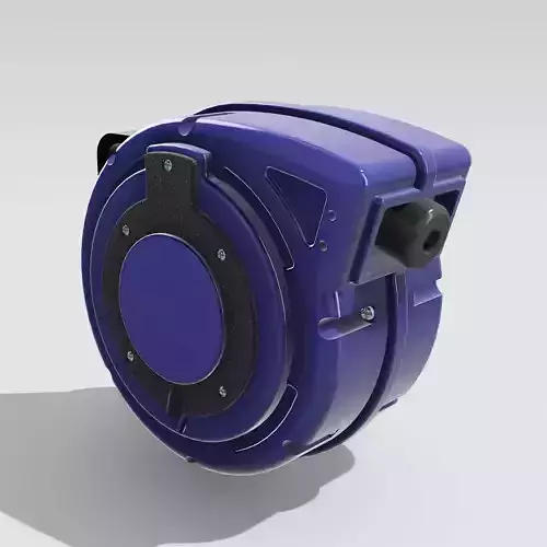 Diorama Retractable Air Hose Reel 3D print model