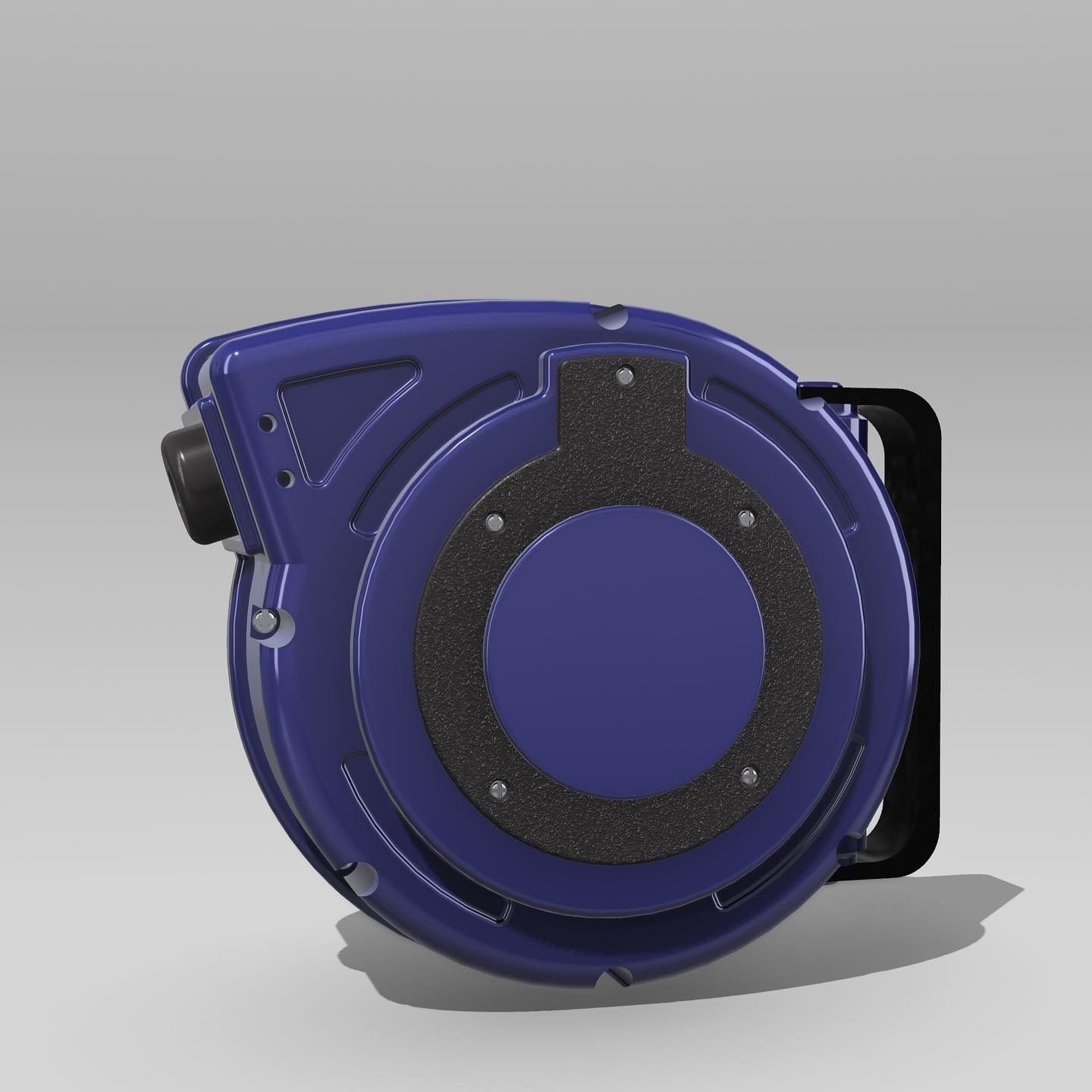 Diorama Retractable Air Hose Reel 3D print model_5