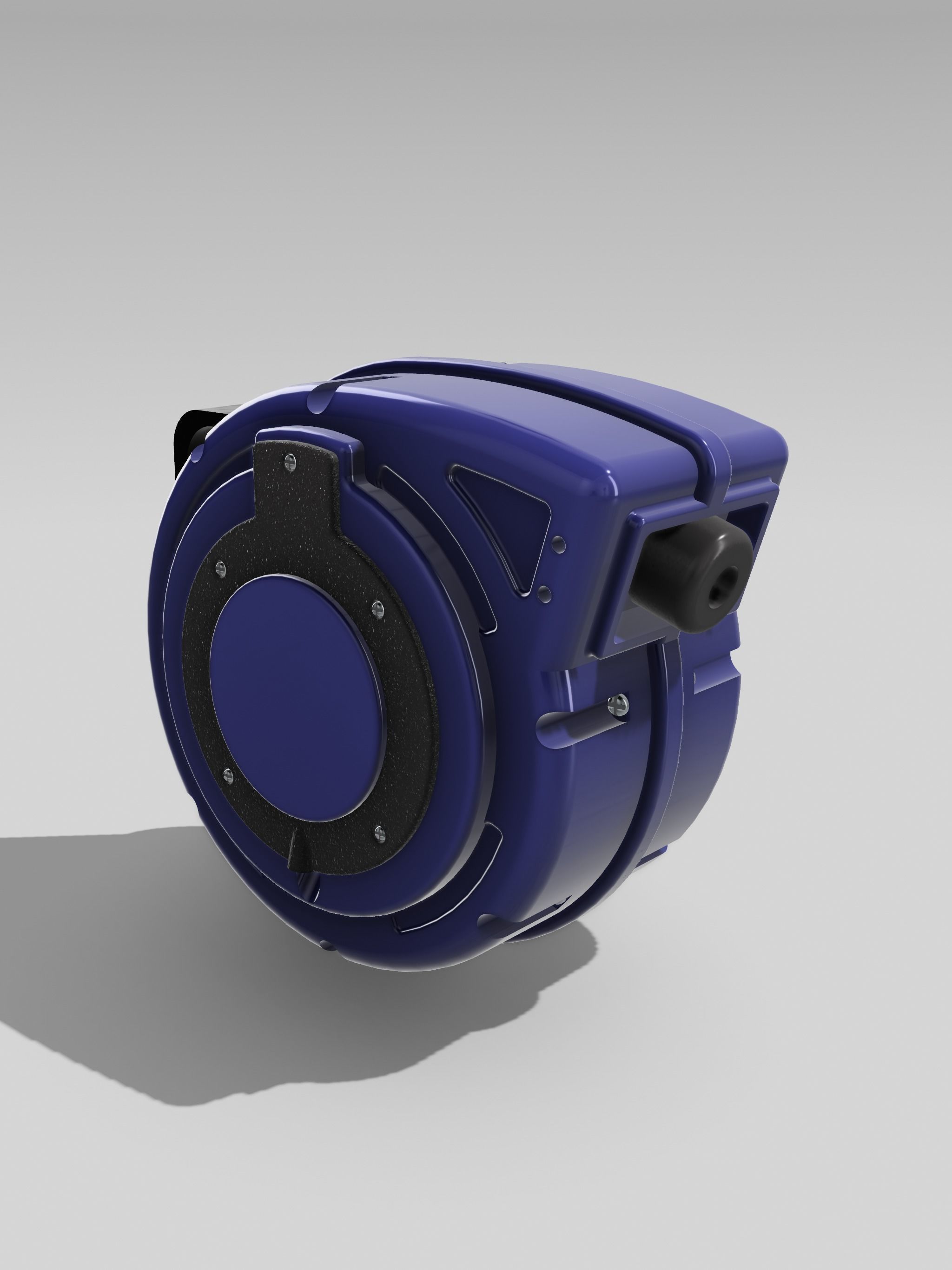 Diorama Retractable Air Hose Reel 3D print model_10