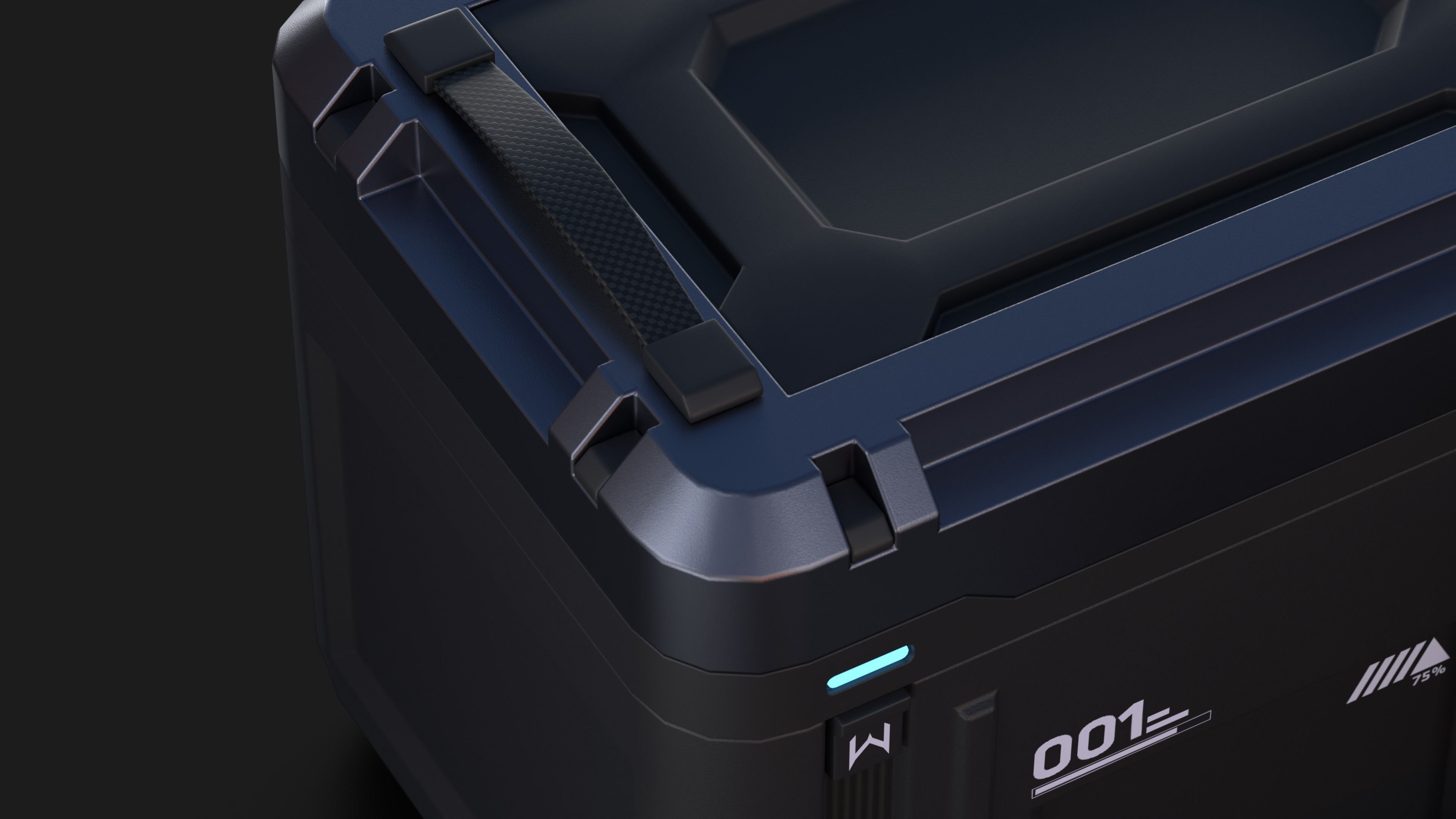 Technology box 3D model_3