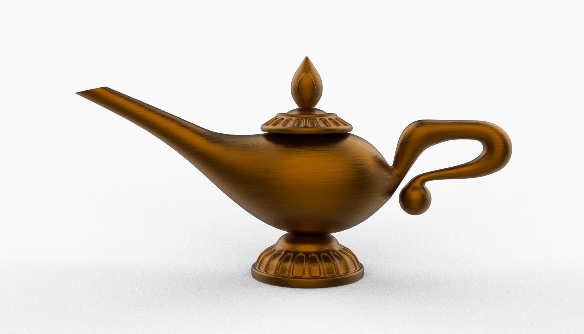 Lamp Magic Genie 3D model_7