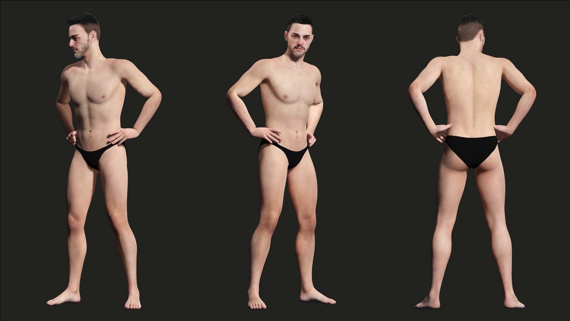 Dapper Defense - kivens Stylish Safeguard Low-poly 3D model_14