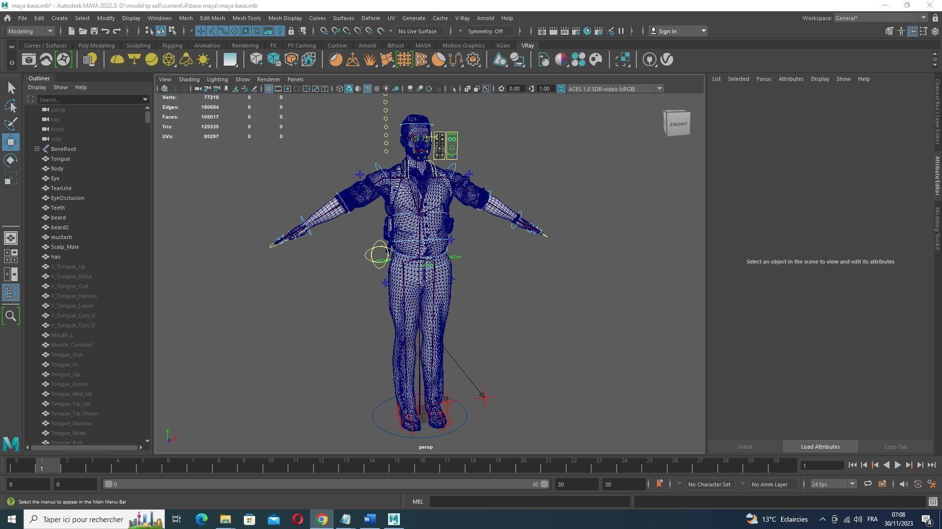 Dapper Defense - kivens Stylish Safeguard Low-poly 3D model_28