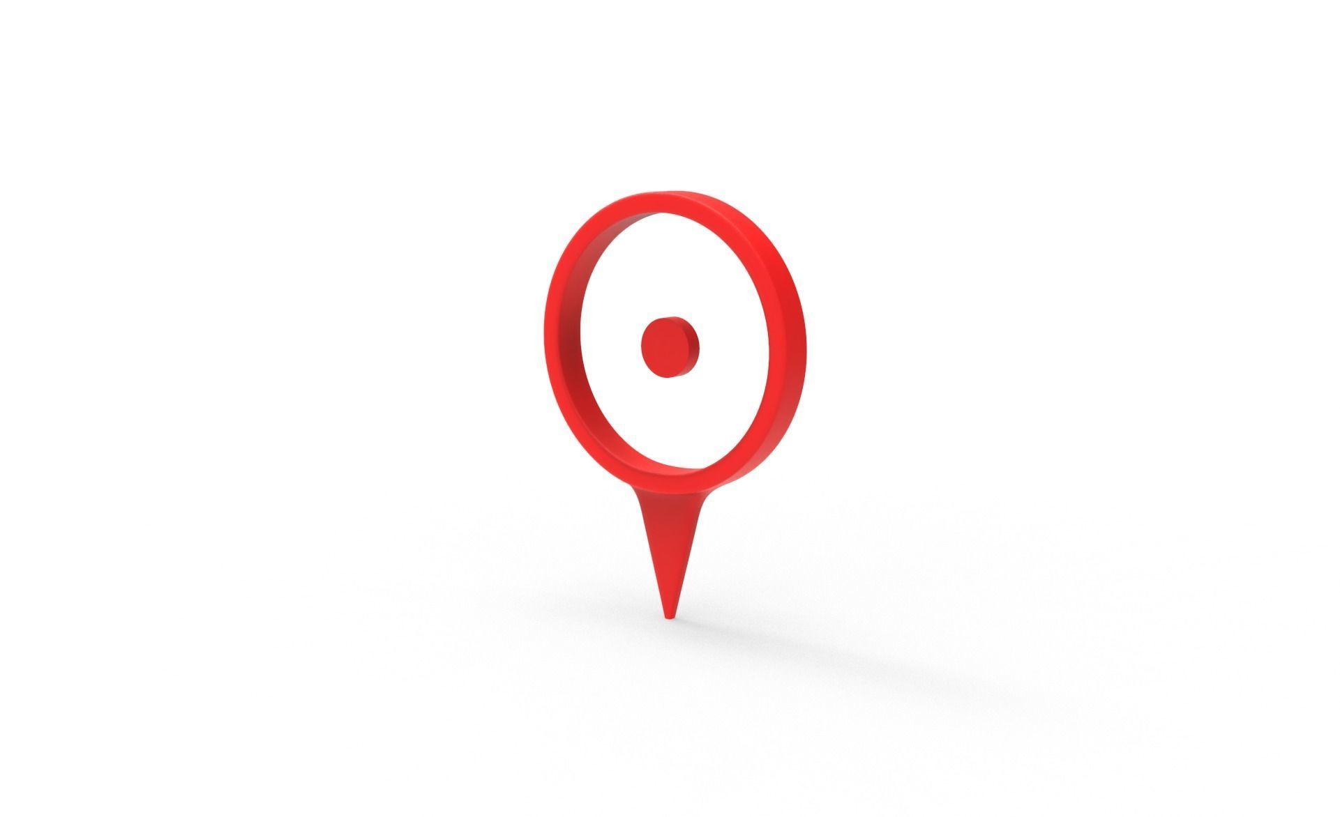 Map Pointer Basic v001 Low-poly 3D model_12