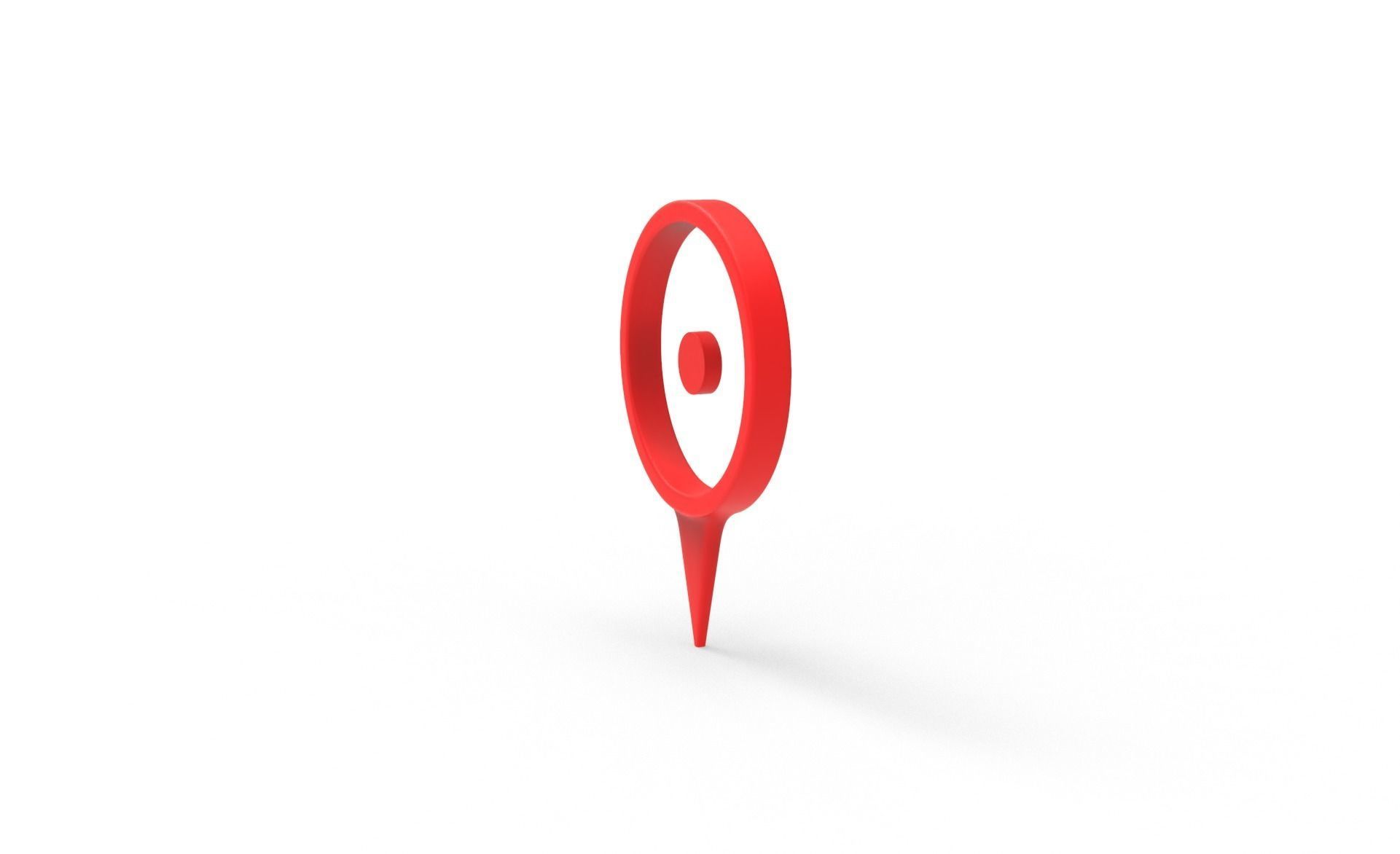 Map Pointer Basic v001 Low-poly 3D model_13