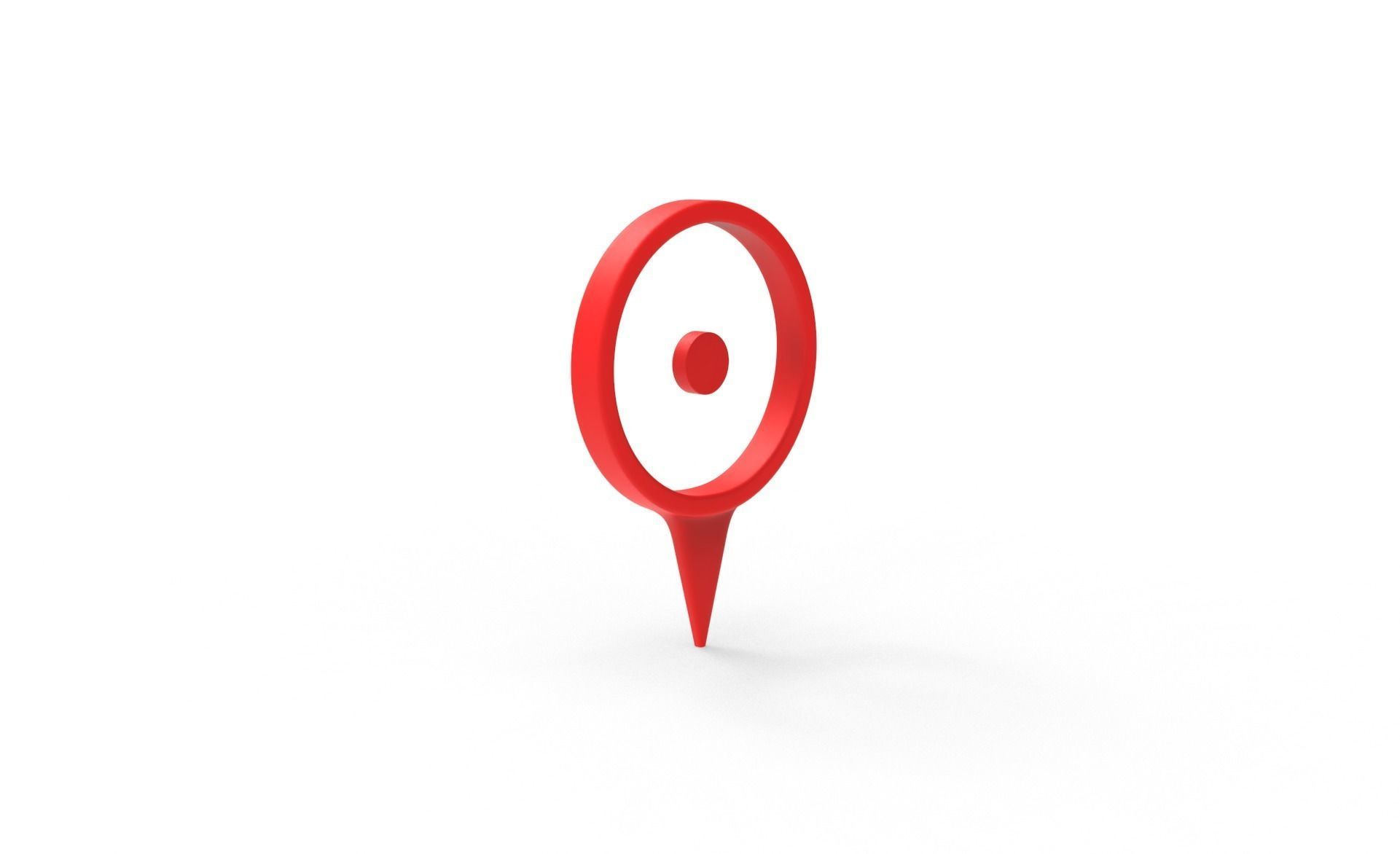 Map Pointer Basic v001 Low-poly 3D model_8