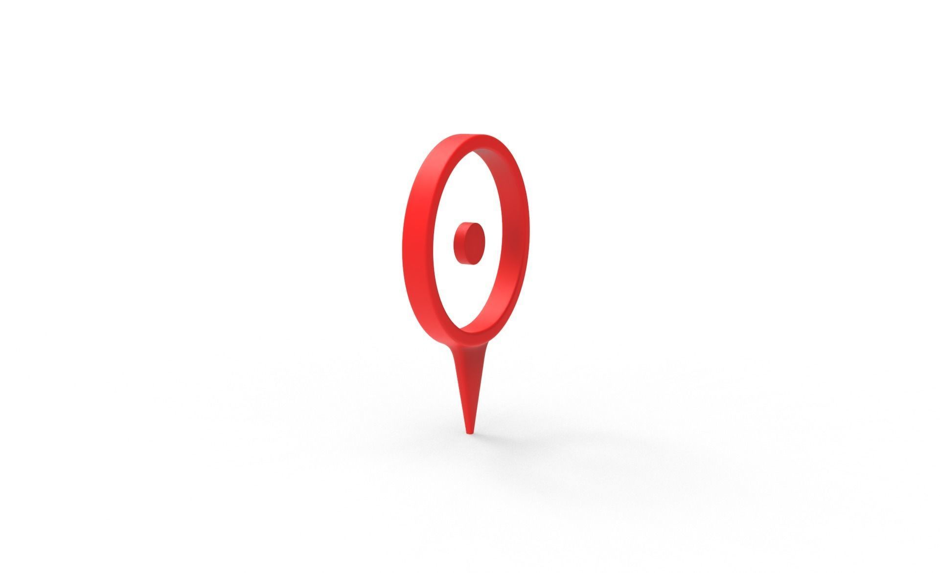 Map Pointer Basic v001 Low-poly 3D model_15