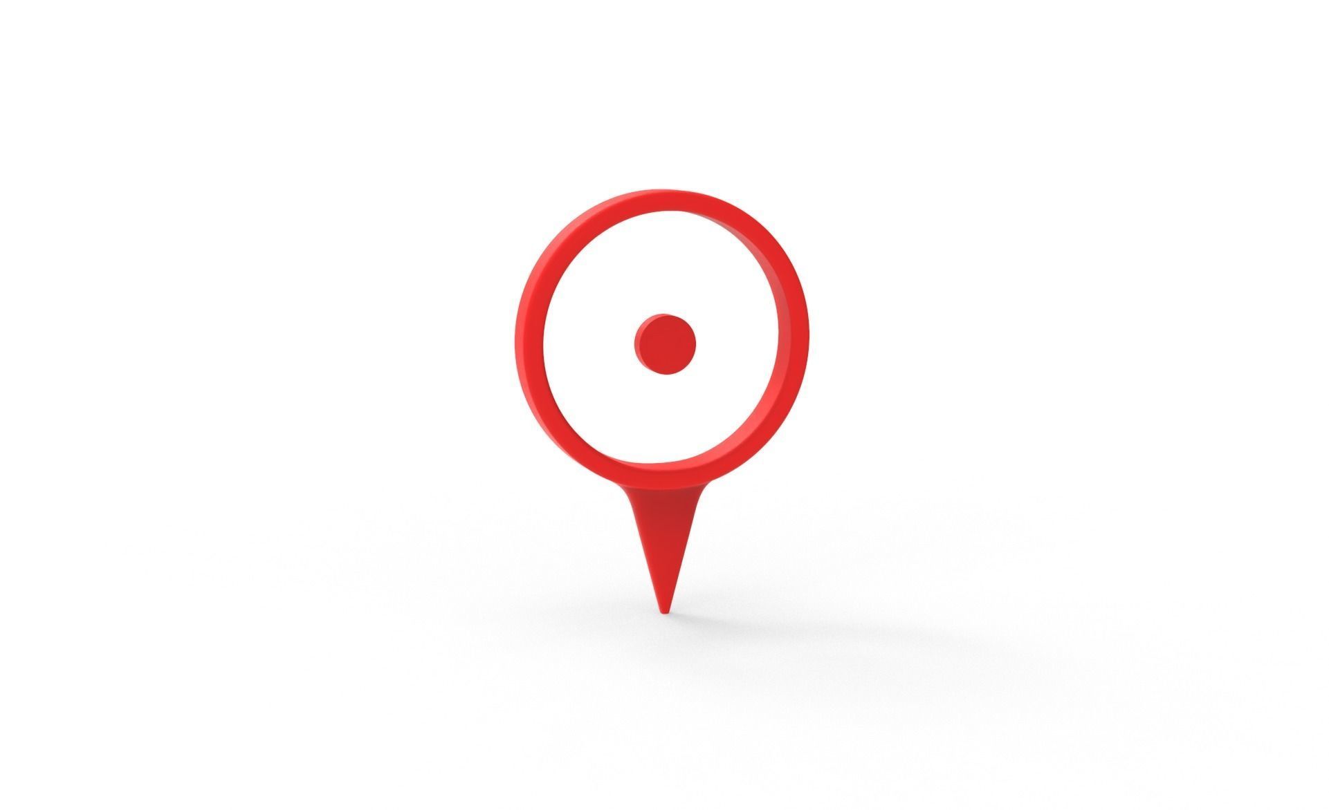 Map Pointer Basic v001 Low-poly 3D model_10