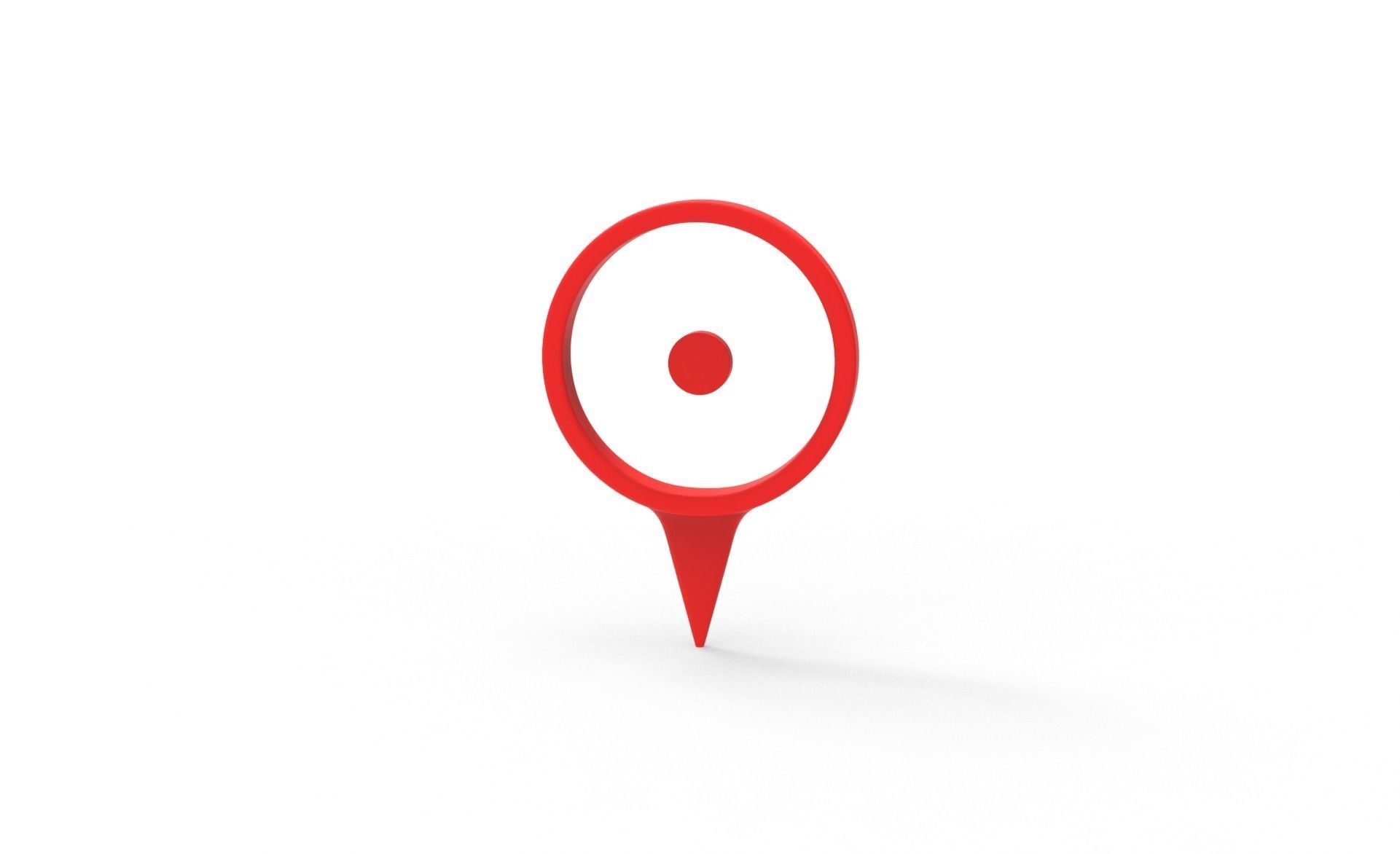 Map Pointer Basic v001 Low-poly 3D model_11