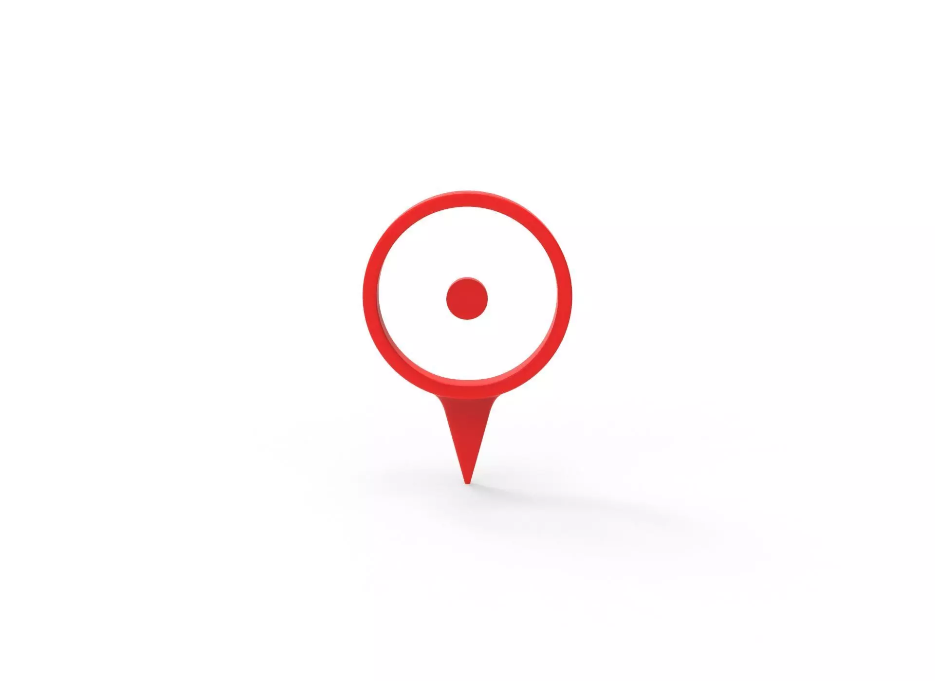 Map Pointer Basic v001 Low-poly 3D model_0