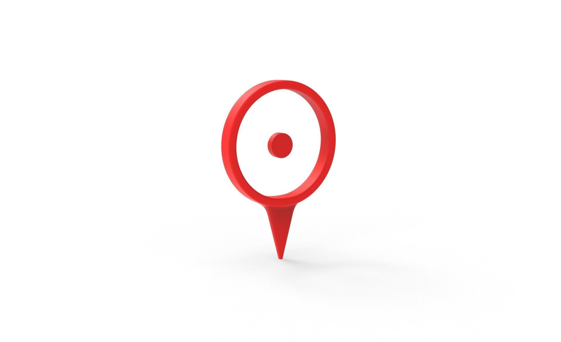 Map Pointer Basic v001 Low-poly 3D model_16
