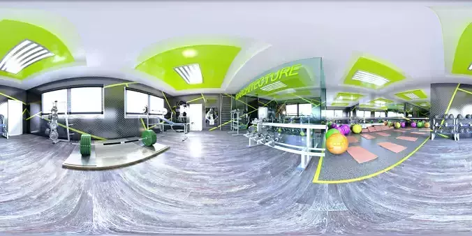 GYM 7D ARCH 360 VIEW