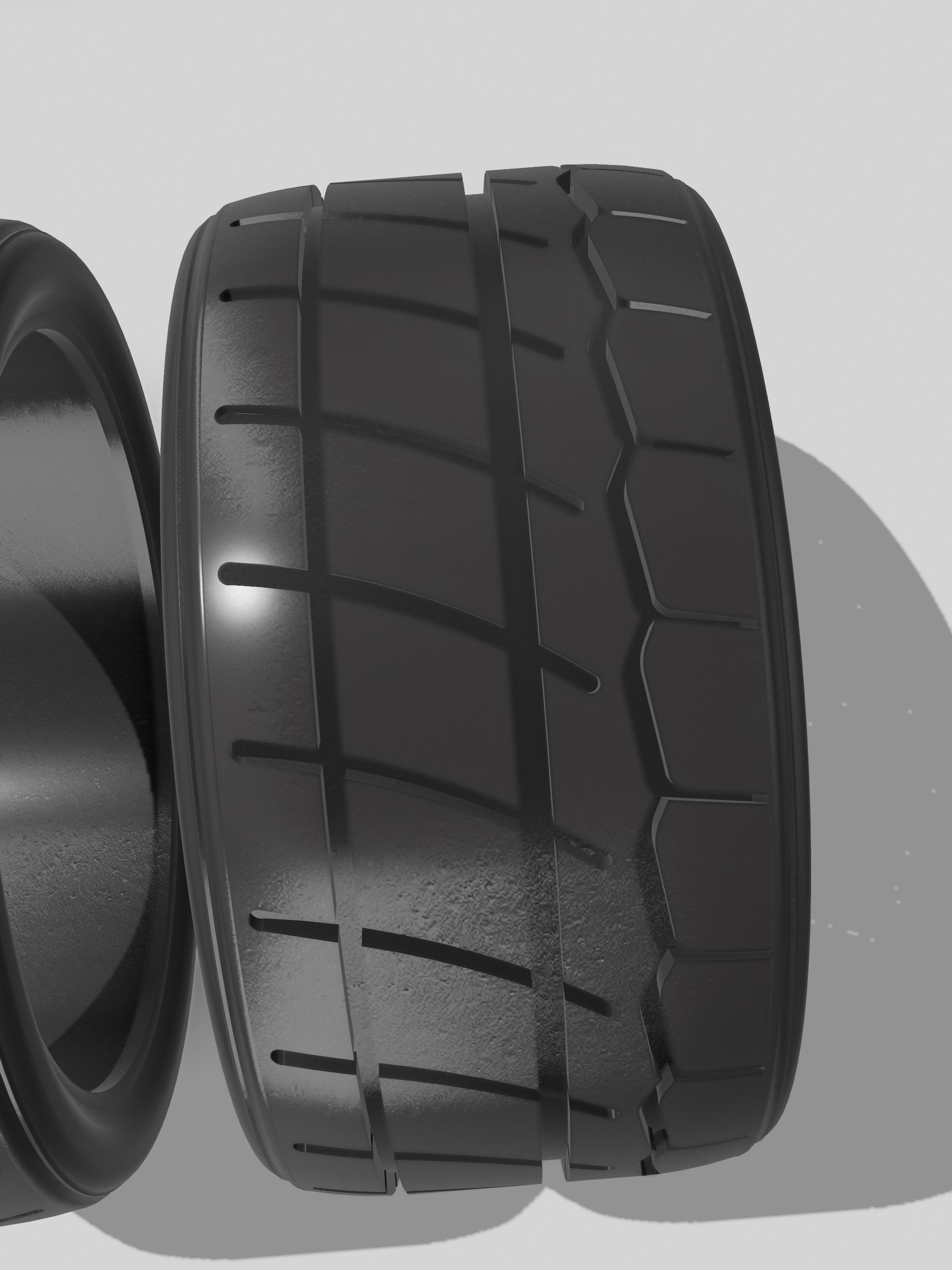 Pro Touring Tire 21 inch 335x25 Toyo pattern  3D print model_6