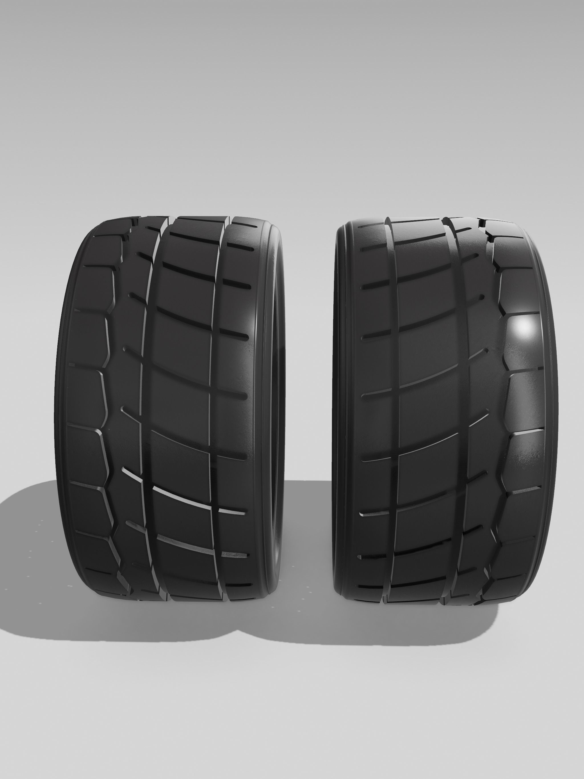 Pro Touring Tire 21 inch 335x25 Toyo pattern  3D print model_4
