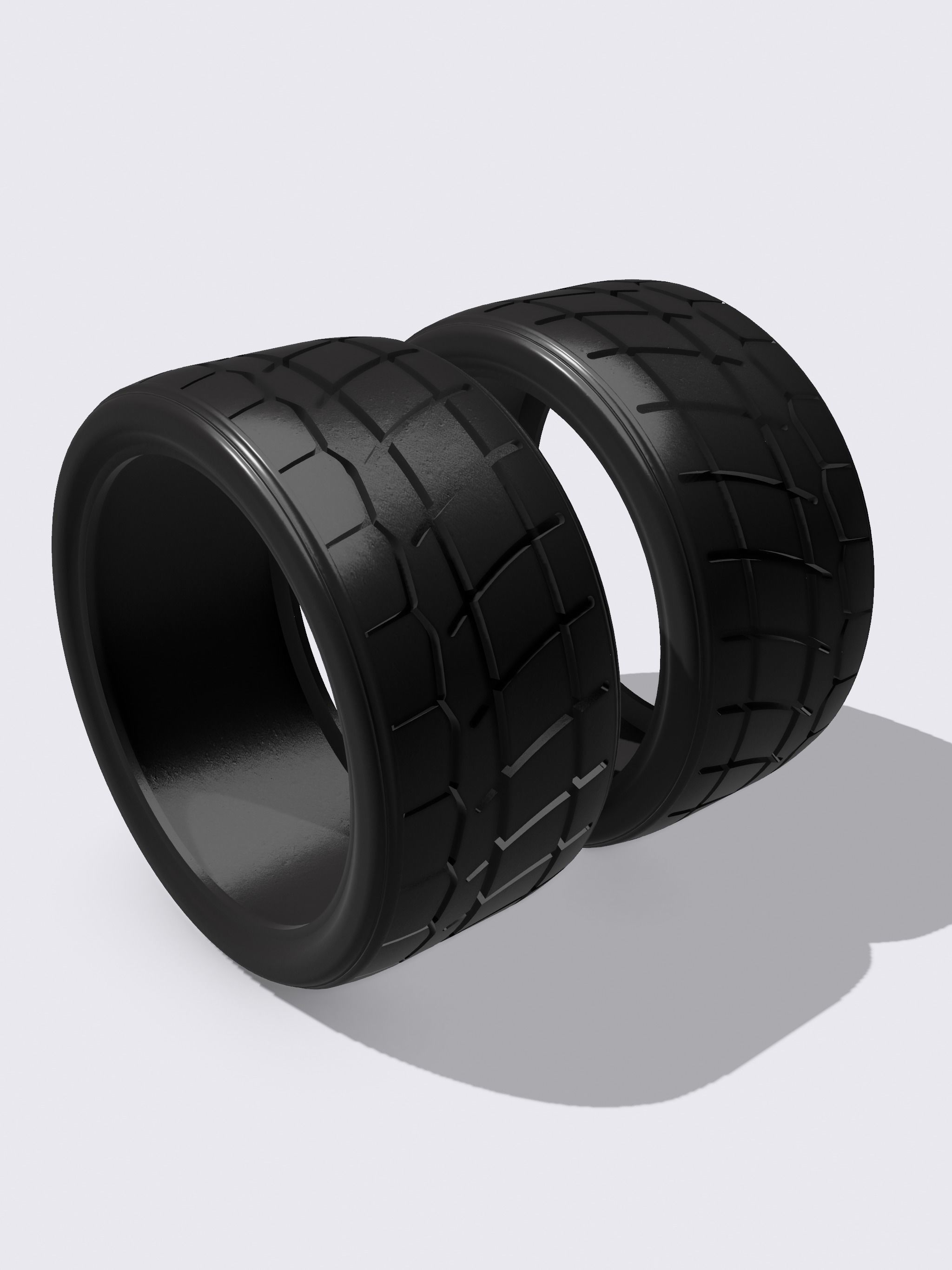 Pro Touring Tire 21 inch 335x25 Toyo pattern  3D print model_7