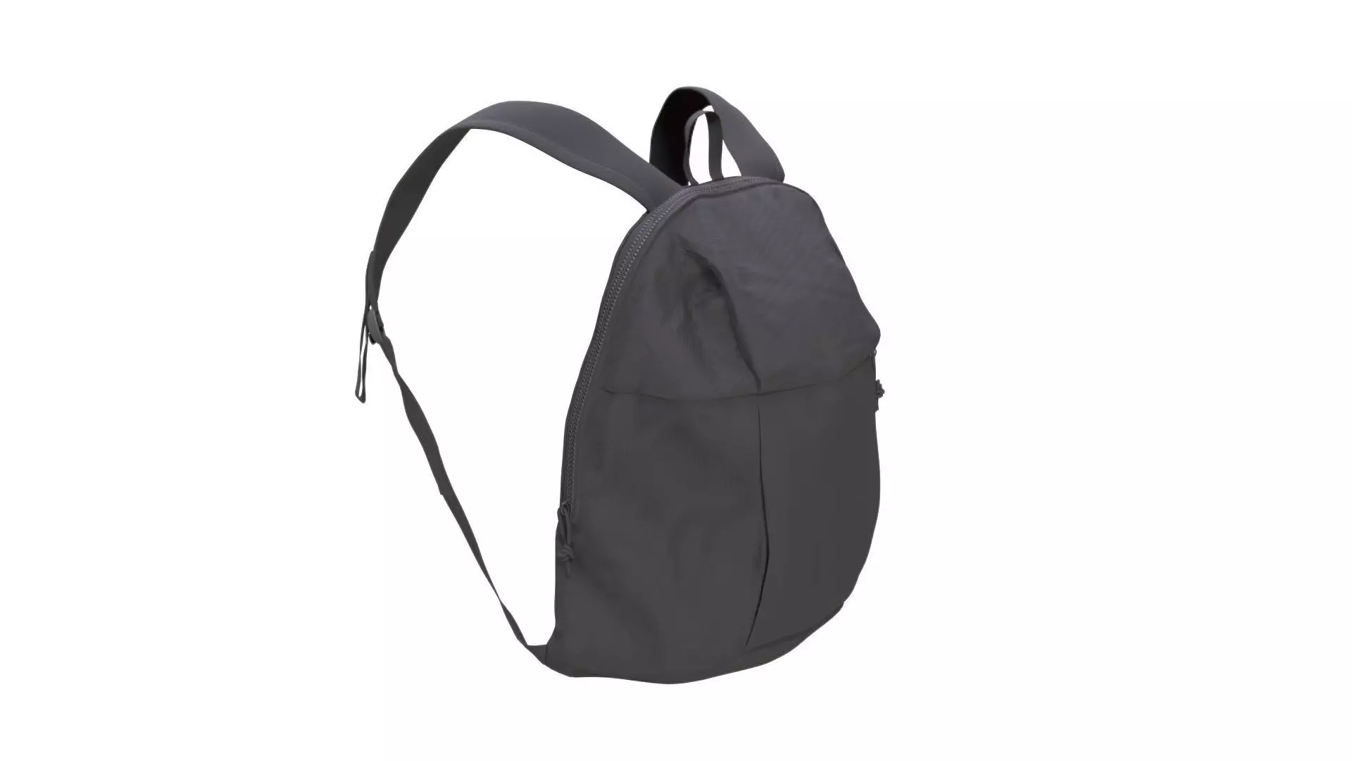 Backpack Low-poly 3D model_0