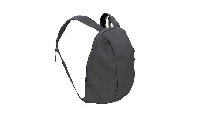 Backpack Low-poly 3D model