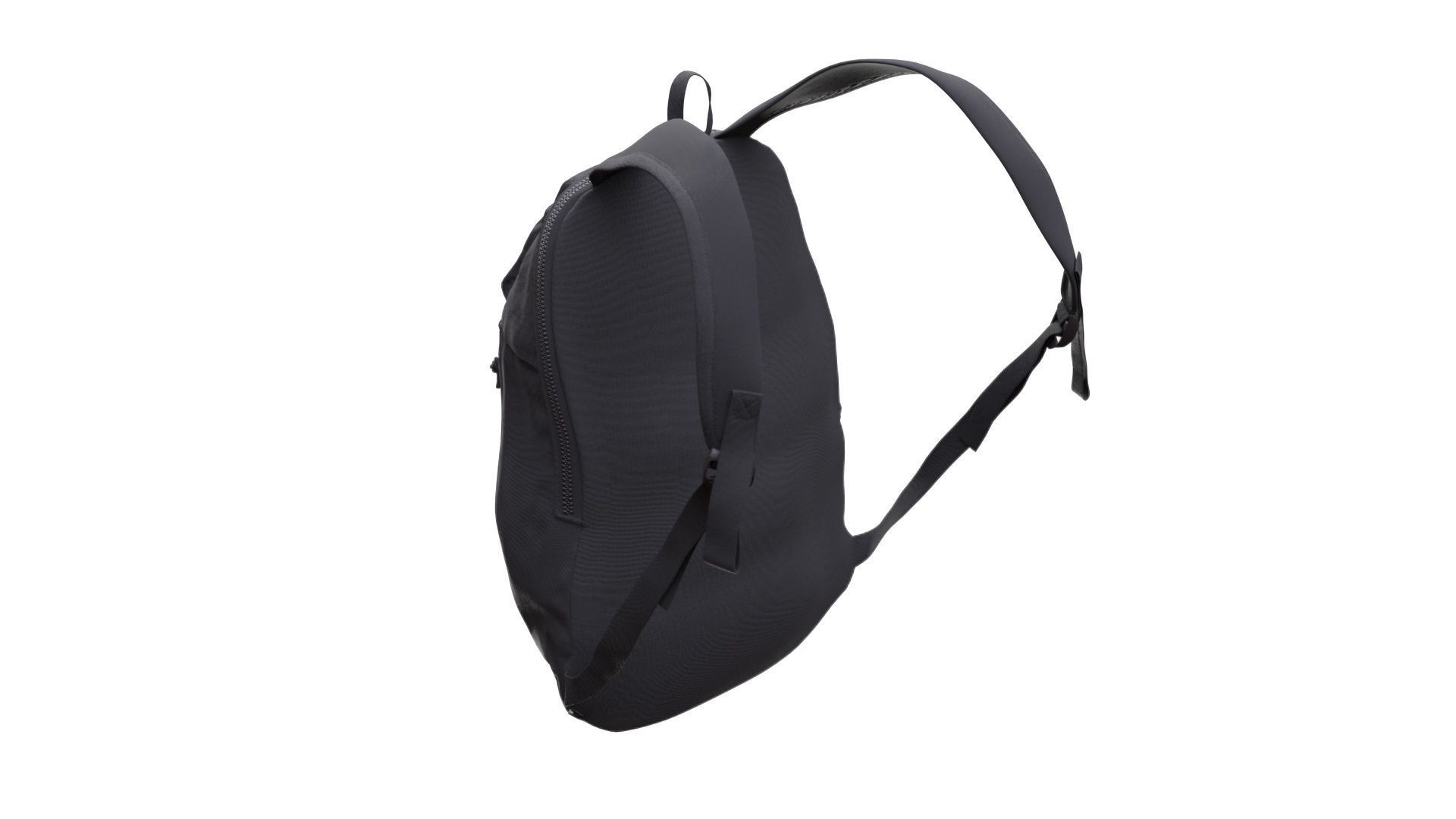 Backpack Low-poly 3D model_4