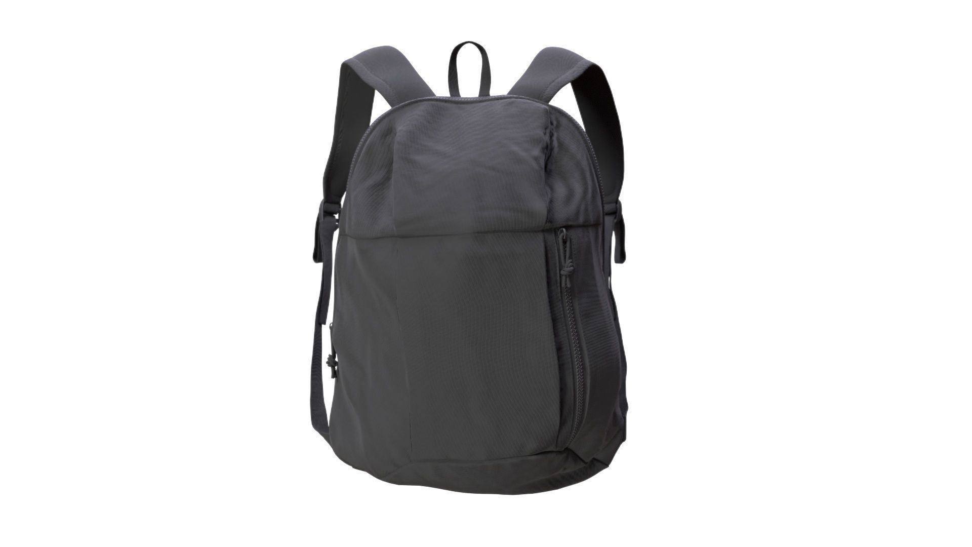 Backpack Low-poly 3D model_5