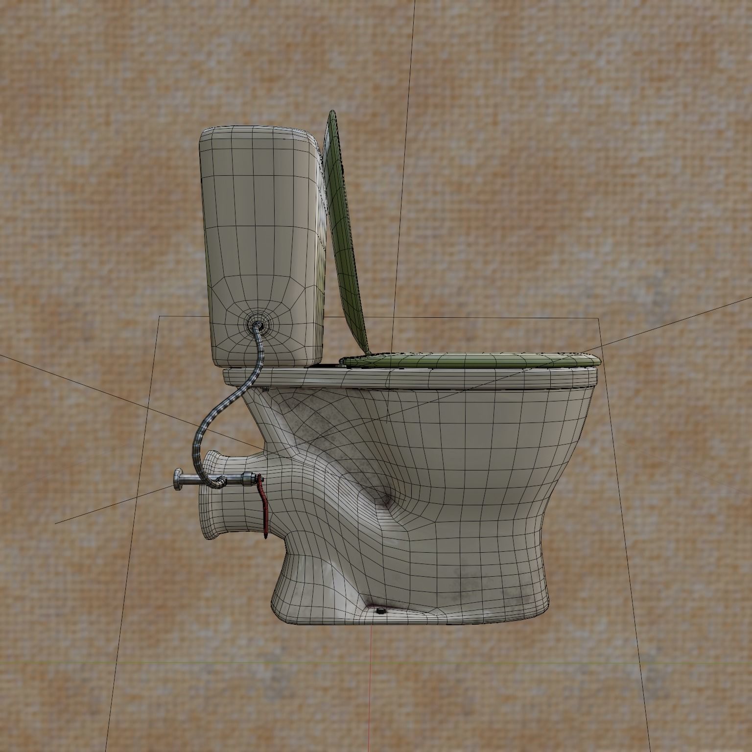 Toilet Free 3D model_2
