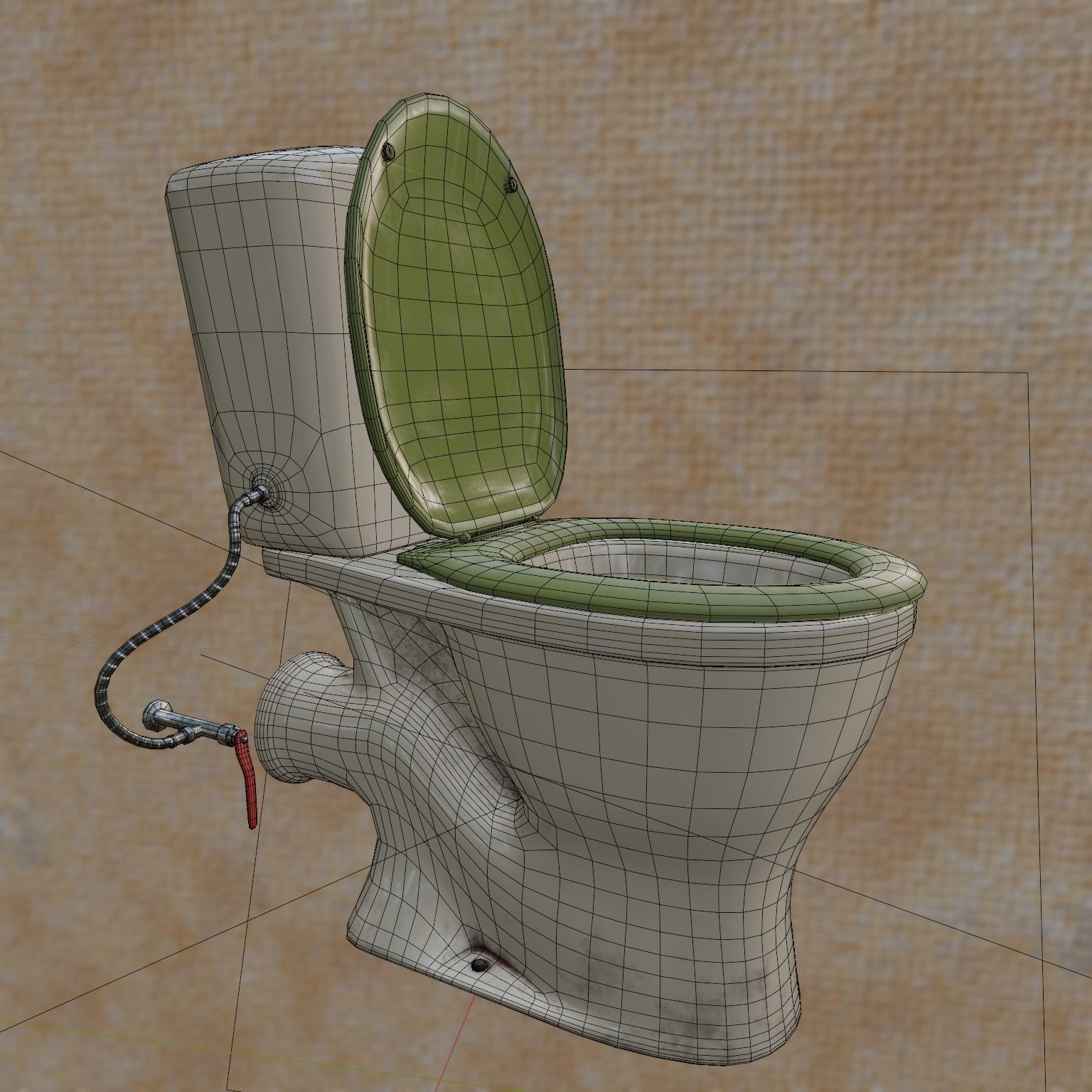 Toilet Free 3D model_3