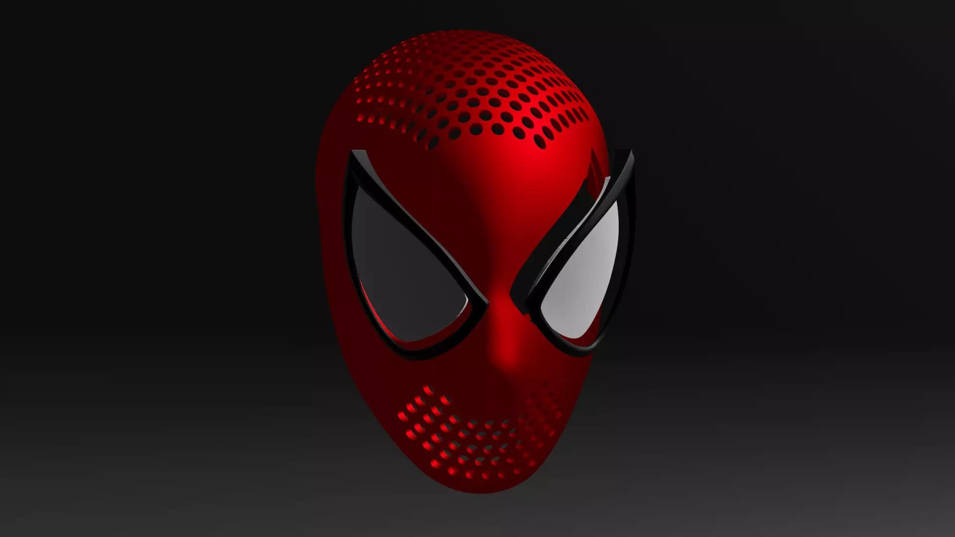 Faceshell spider man  Free 3D print model_0