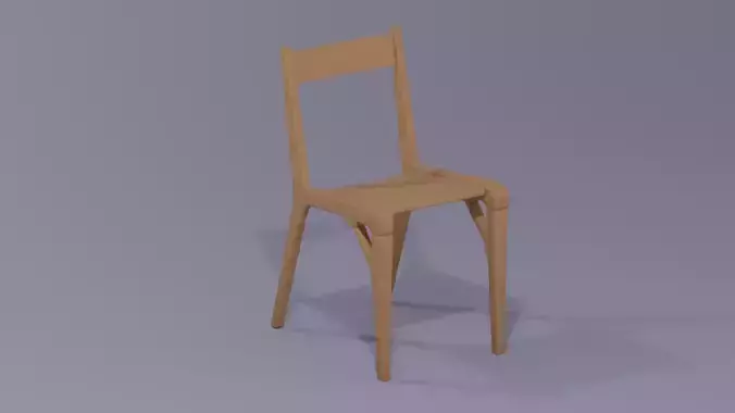 Wooden chair