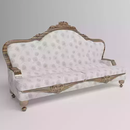 Classic Sofa 4K 3D model