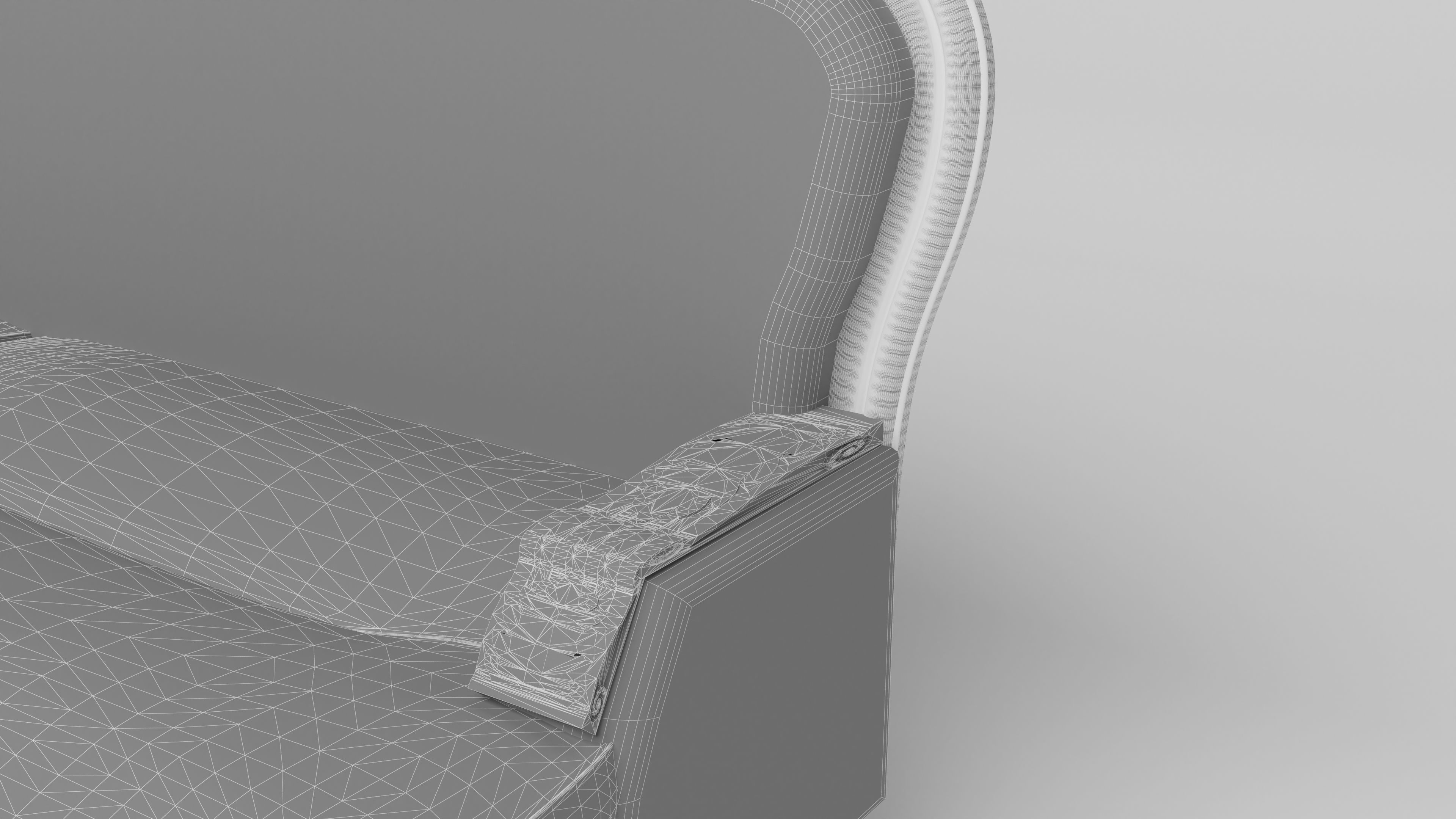 Classic Sofa 4K 3D model_12