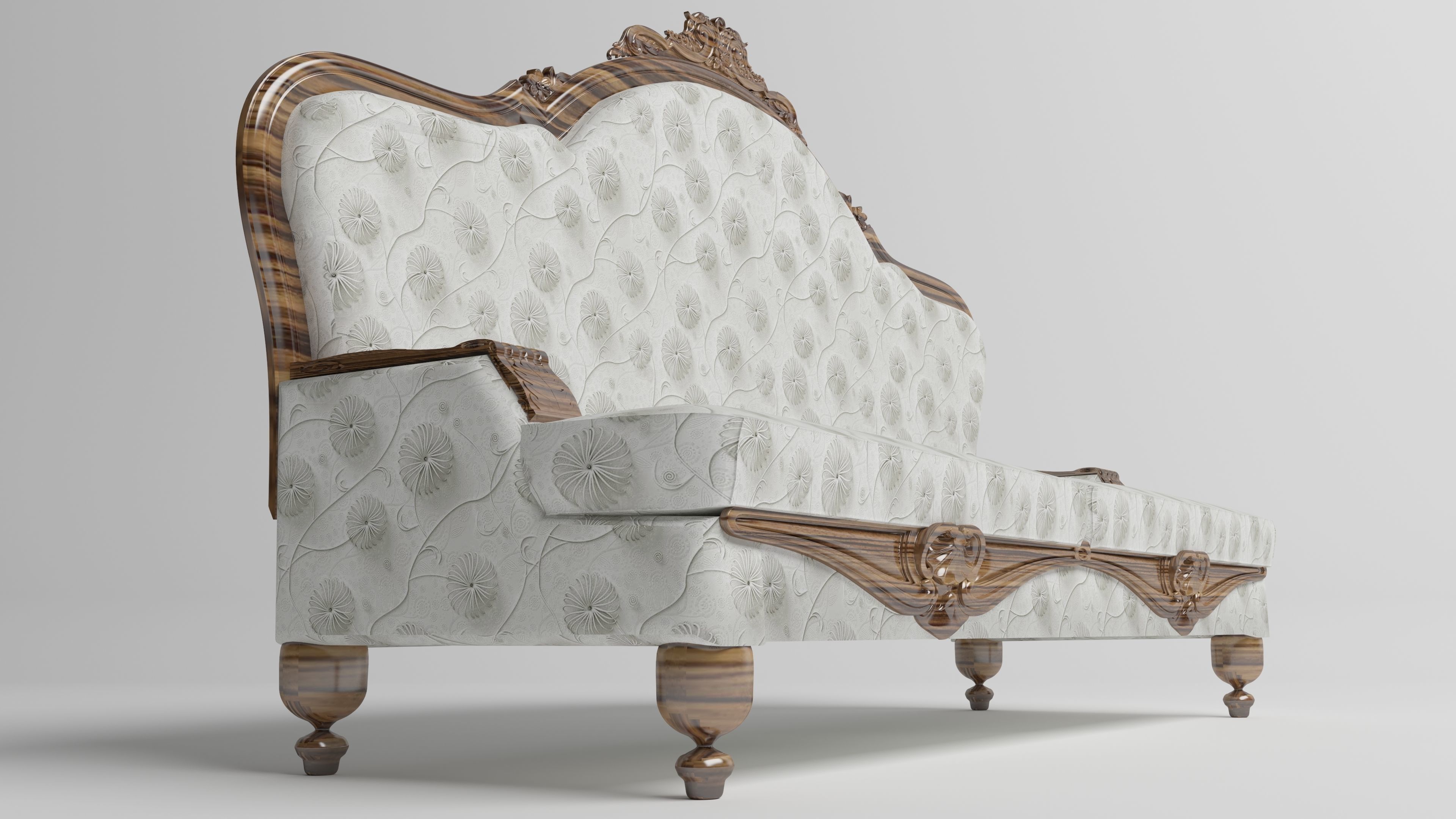 Classic Sofa 4K 3D model_5