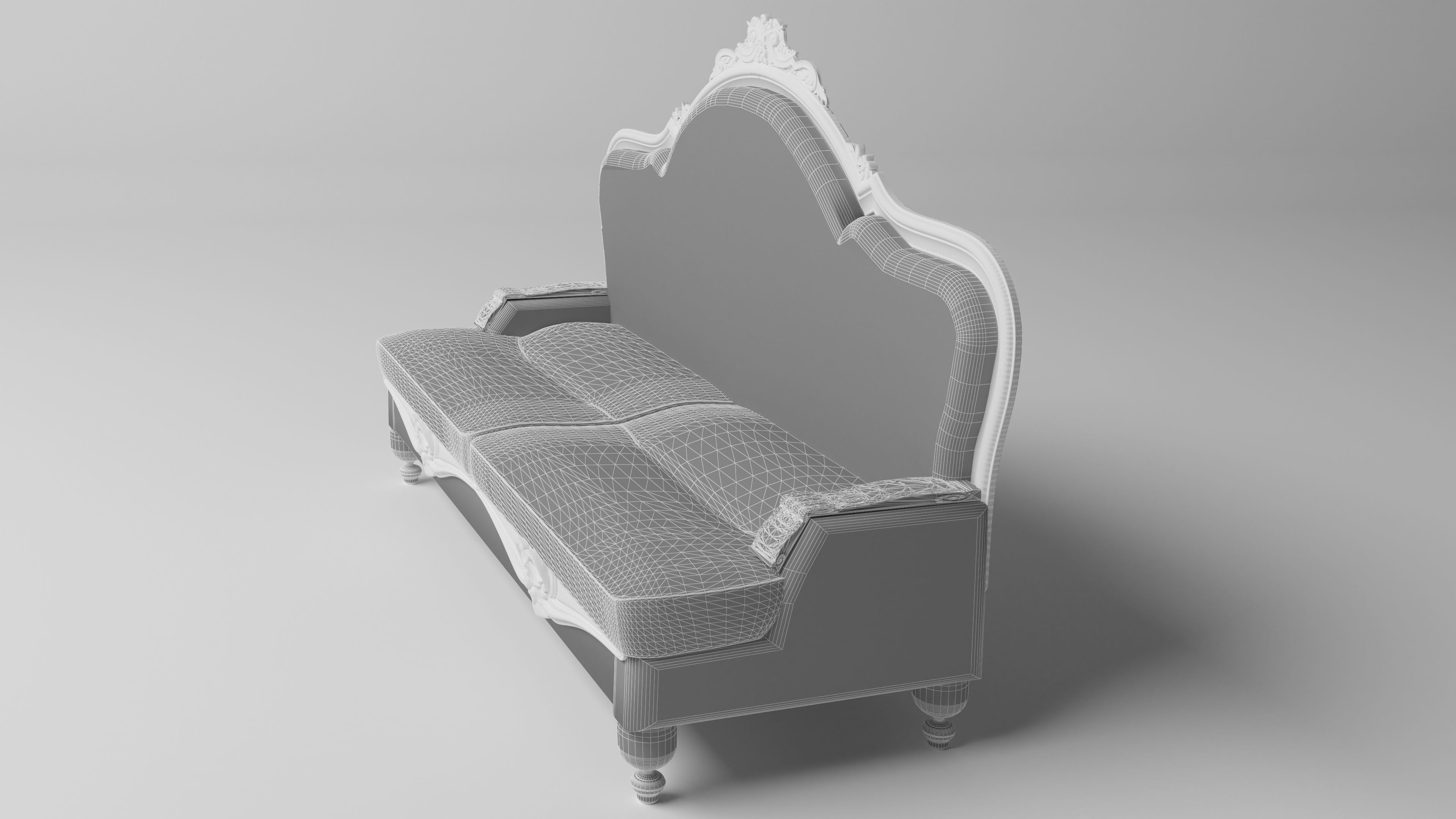 Classic Sofa 4K 3D model_15