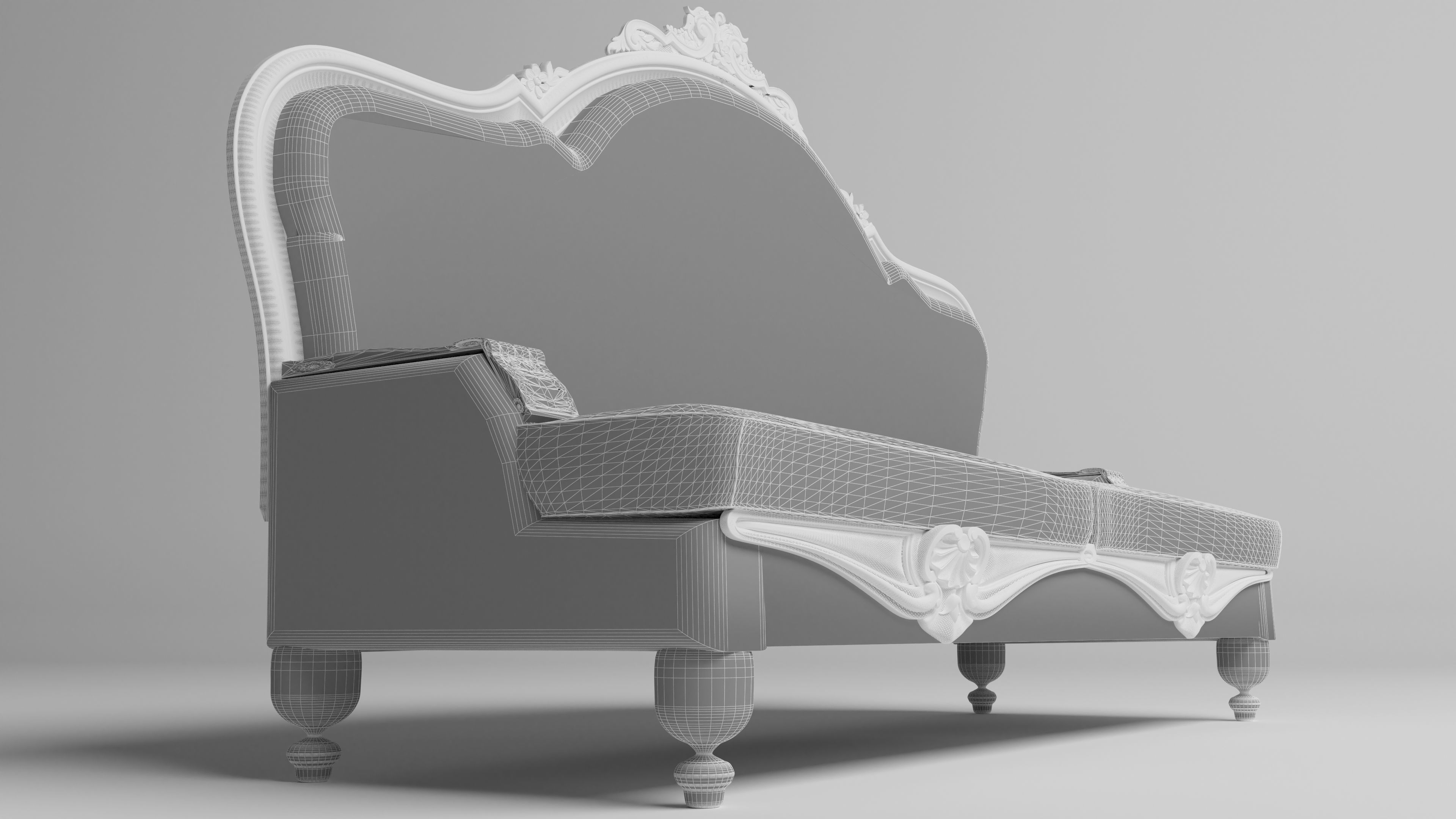 Classic Sofa 4K 3D model_14