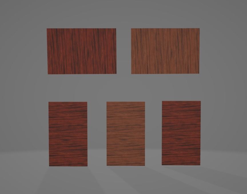 3D Horror pictures frames  3D model_4