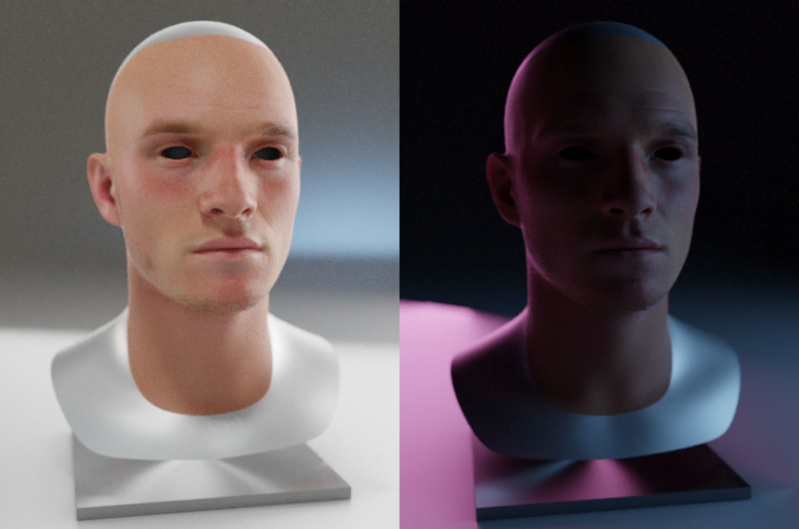 Scott Eastwood with chiseles jawline 3D model_1