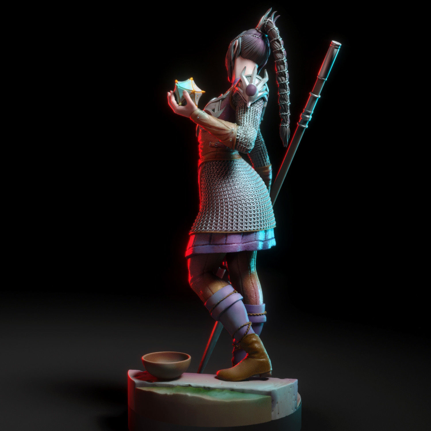 Shadowheart 3D print model_3