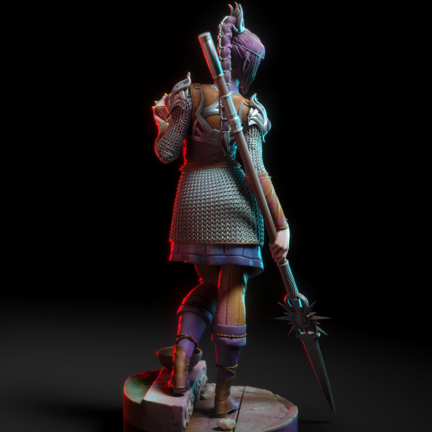 Shadowheart 3D print model_2