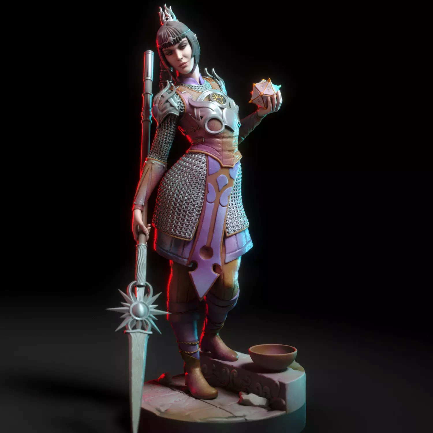 Shadowheart 3D print model_0