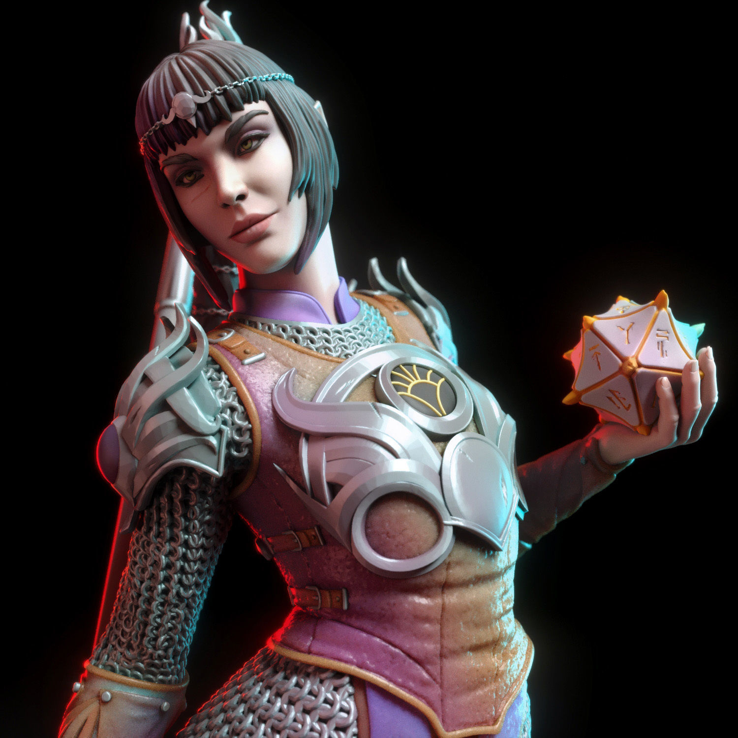 Shadowheart 3D print model_5