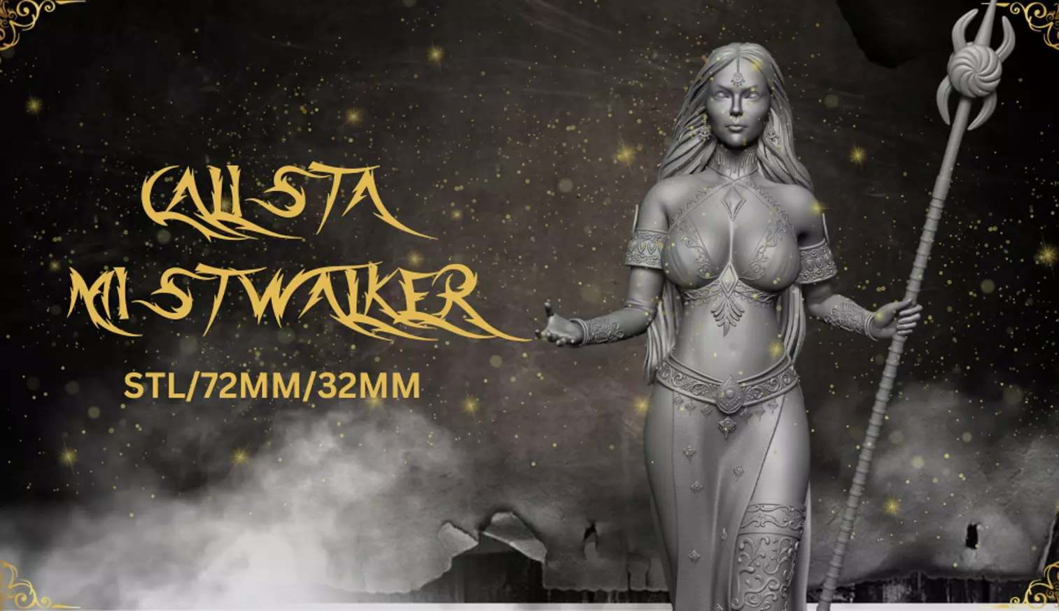 Calista Mistwalker Magic Odyssey 3D print model_0