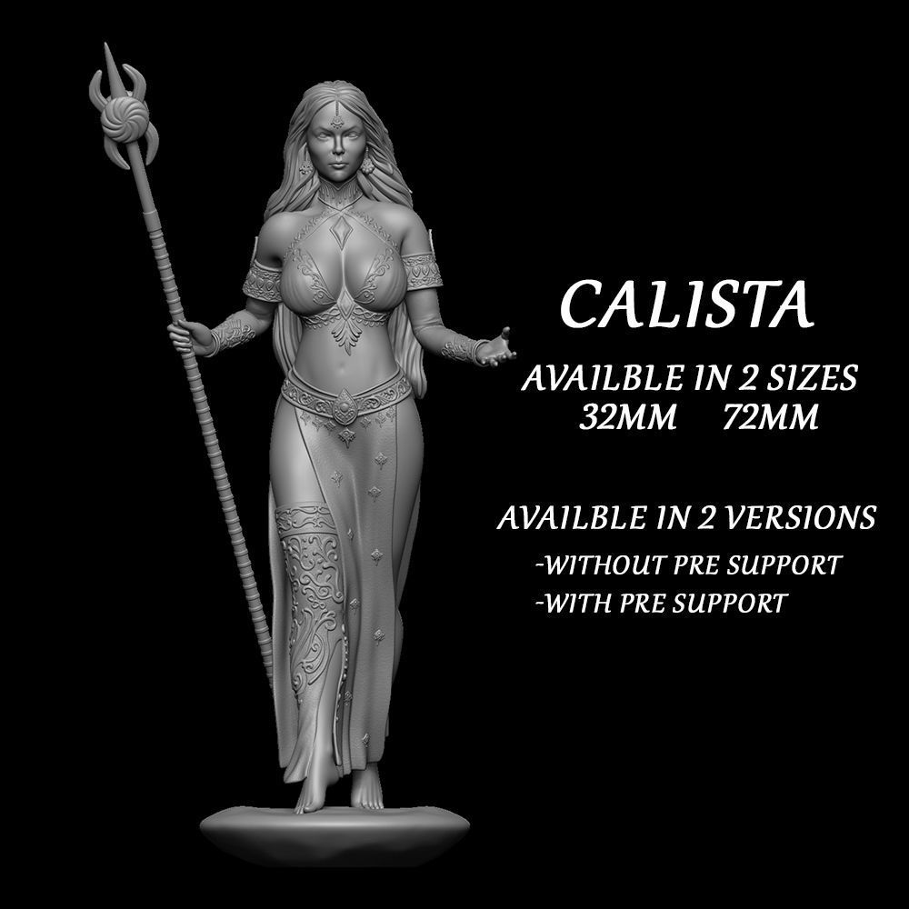 Calista Mistwalker Magic Odyssey 3D print model_2