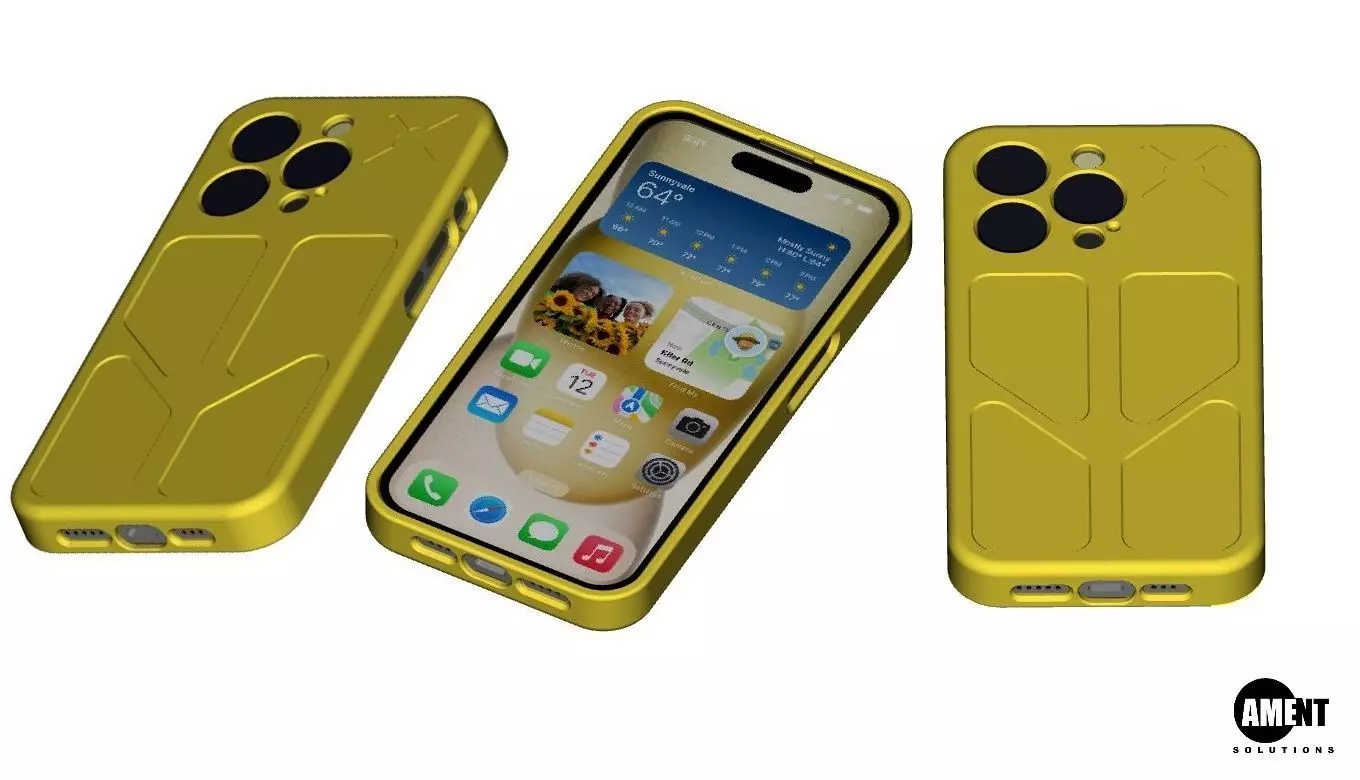 Iphone 15 pro heavy cases 3D print model