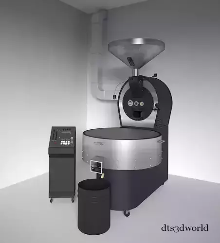 Coffee Roasting Machine by DT 3D model
