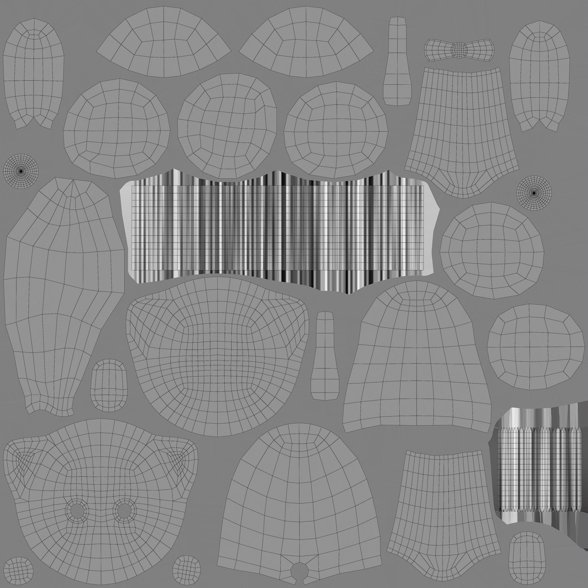 Vintage cat toy 3D model_21