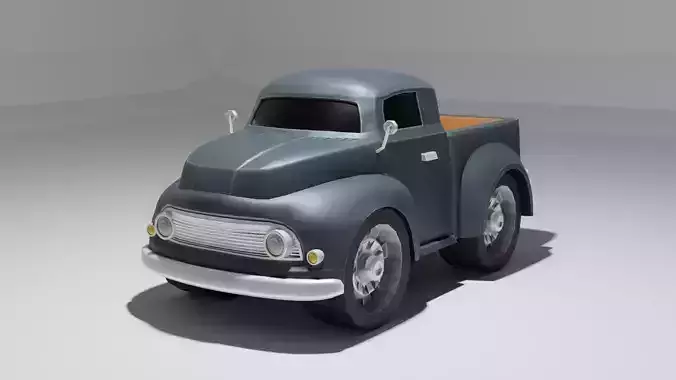 Cartoon  Pick-Up  3D